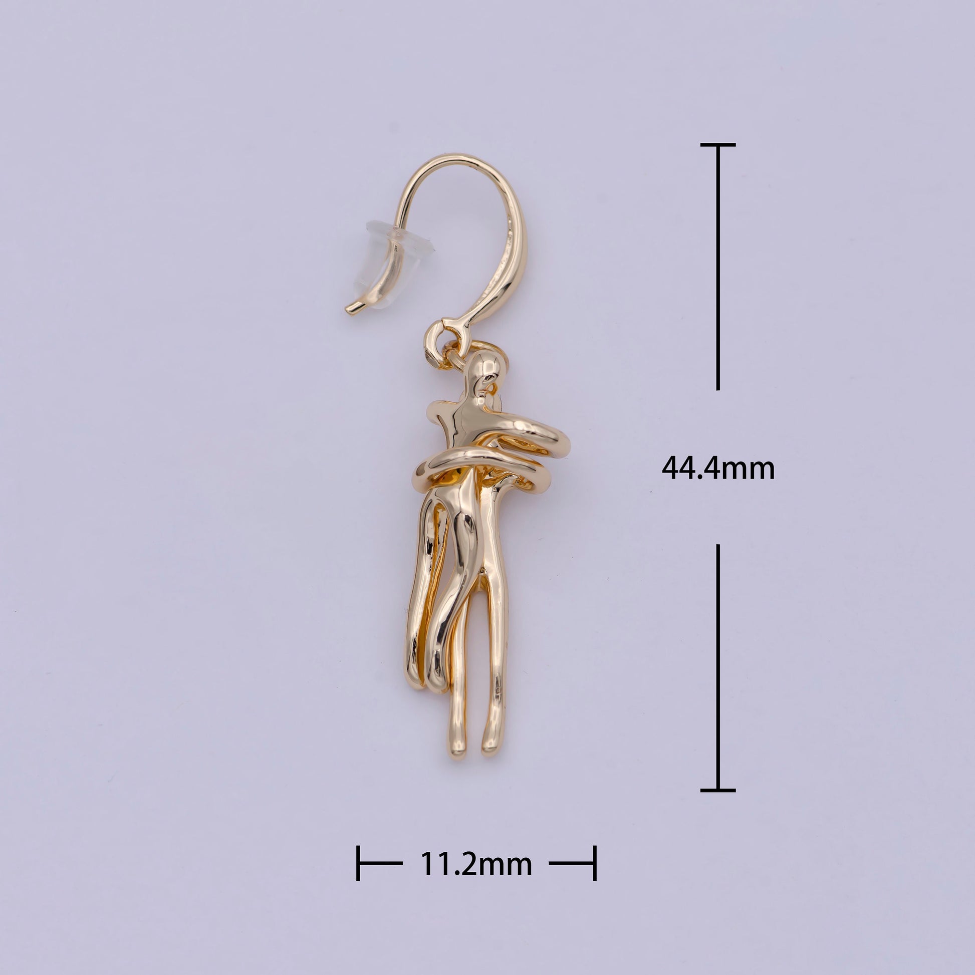 18k Gold Filled Soulmate Earring French Hook Earring