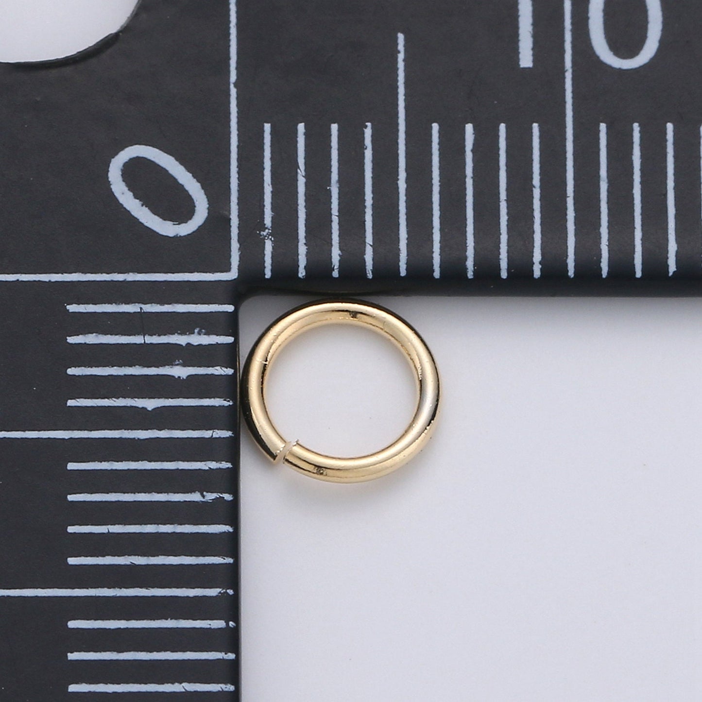 1 Pack 0.8mm x 6mm Gold Filled Jump Ring Size 0.8x6mm Jewelry Kit Supplies For DIY Jewelry Making in 4 Colors - O-018 - 021