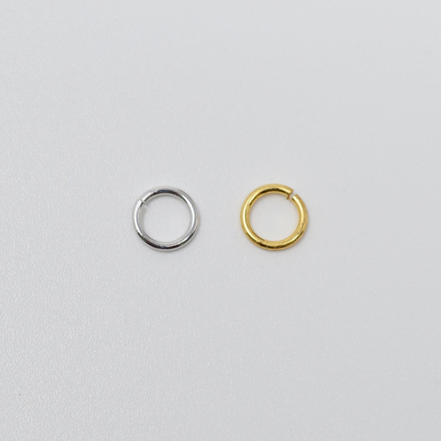 Satin Gold 0.8mmx6.2mm(20 gauge)10 gr Jump Ring,Gold Connector Silver Open Jump Rings jewelry making supplies SUPP-1096,1097