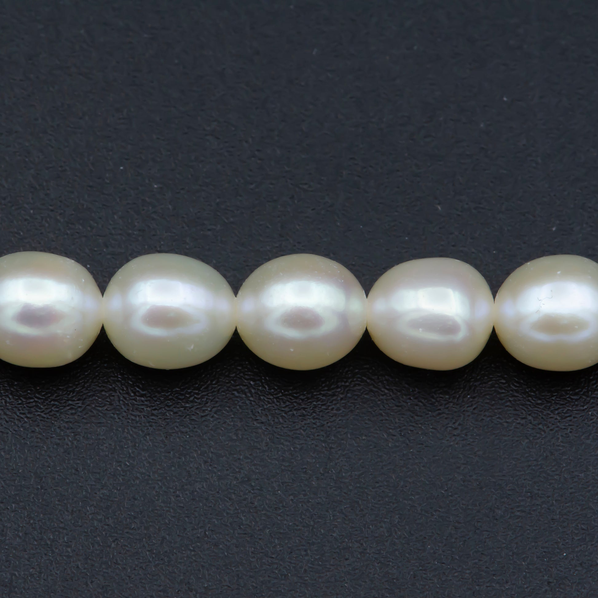AAA 5.5mm white potato freshwater pearls best quality pearl by strand Wholesale Bulk - WA-565