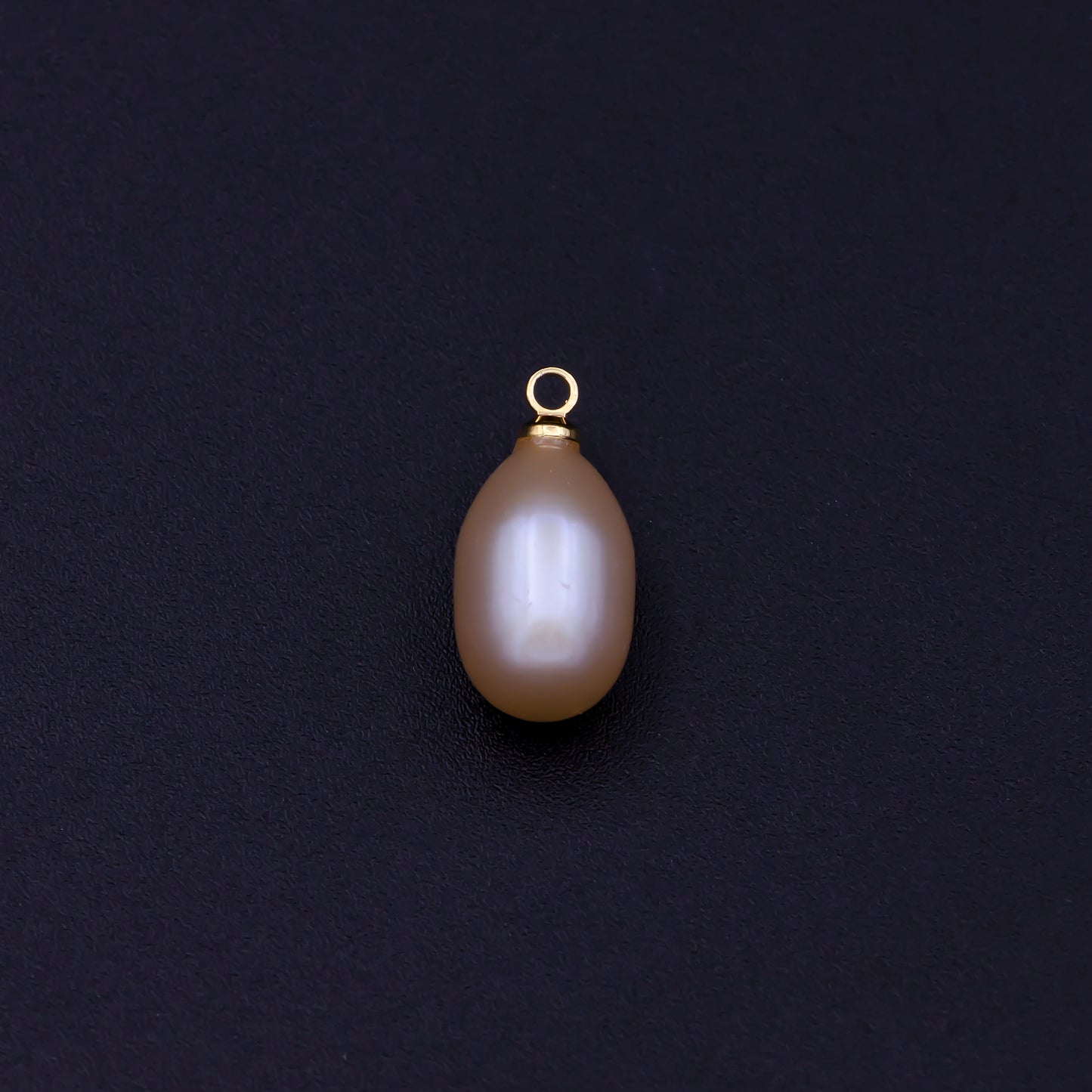 Natural Pink Teardrop Pearl Charm Natural Freshwater Pearl Necklace, Mauve Champagne Single Keshi Pendant, Bridesmaid Jewelry Gift P-1781