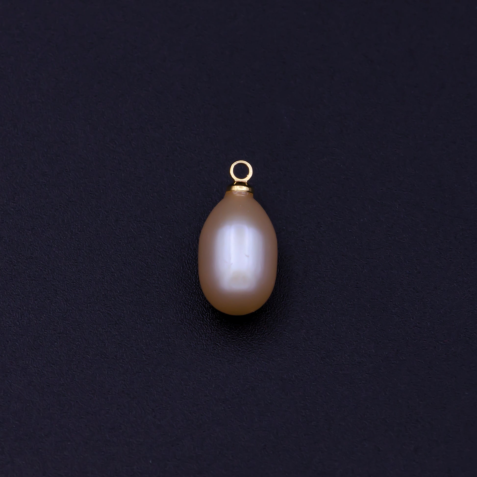 Natural Pink Teardrop Pearl Charm Natural Freshwater Pearl Necklace, Mauve Champagne Single Keshi Pendant, Bridesmaid Jewelry Gift P-1781