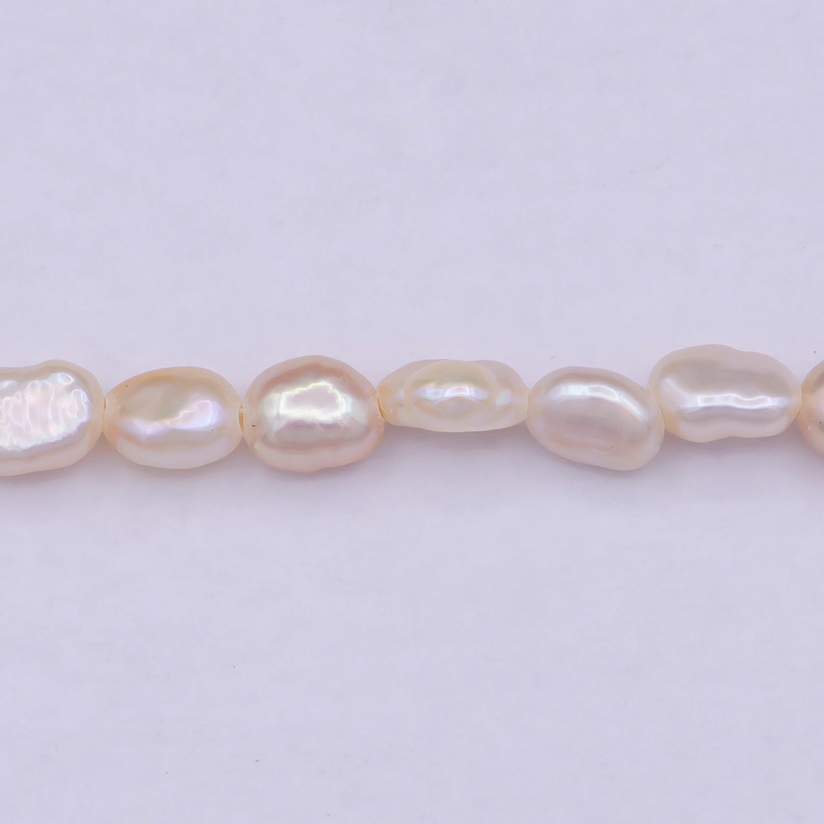 Freshwater Pearl Necklace, Genuine Pearl Necklace, Dainty Pearl Necklace, Pearl Beaded Necklace, Gold Pearl Necklace, Baroque Pearl Necklace