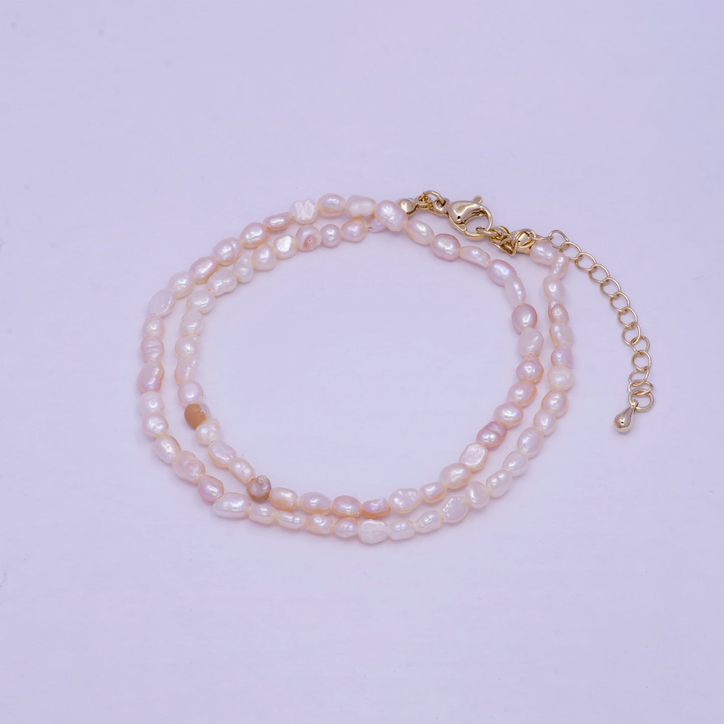 Freshwater Pearl Necklace, Genuine Pearl Necklace, Dainty Pearl Necklace, Pearl Beaded Necklace, Gold Pearl Necklace, Baroque Pearl Necklace