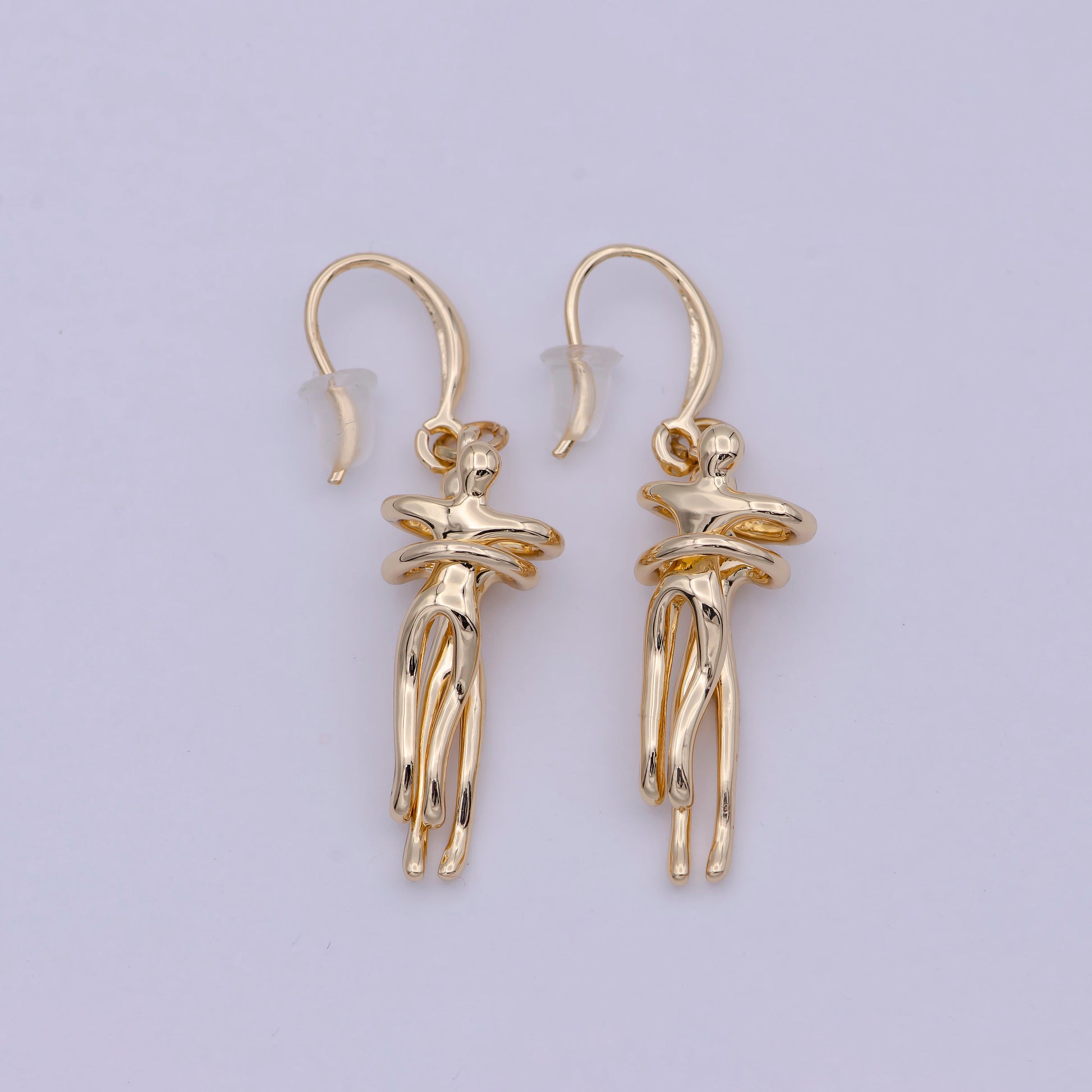 18k Gold Filled Soulmate Earring French Hook Earring