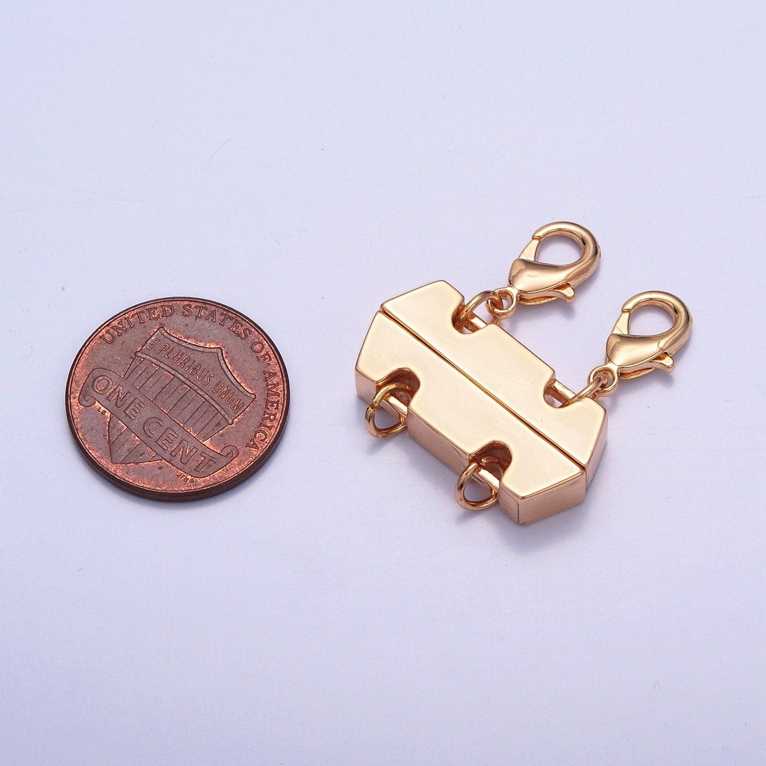 Gold Layered Necklace Clasp Detangler Necklace Separator for Layering – Light Weight, Tangle Free and Tarnish Free L-780 L-781