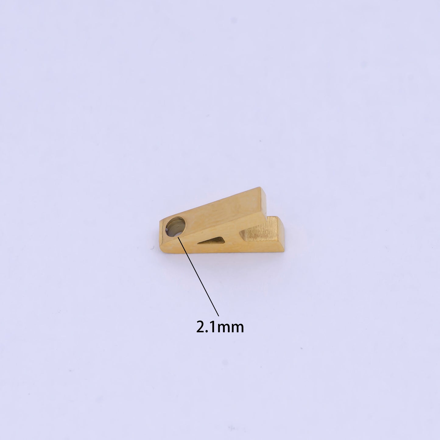 24K Gold Filled Stainless Steel Minimalist Initial Letters Pendant Wholesale Jewelry Supply Personalized Alphabet Charm | A1669-A1681
