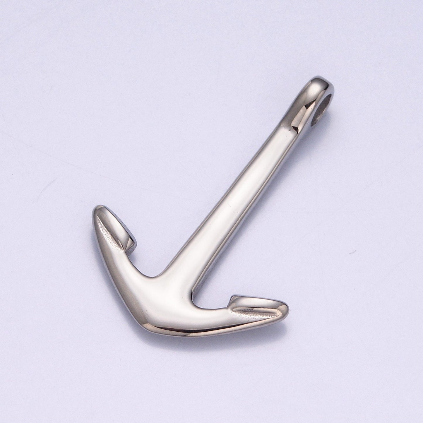 Stainless Steel Sea Anchor Arrows Pendant, Gold Silver Anchor at Sea Charm, for DIY Charms Bracelet | X-629, X-630