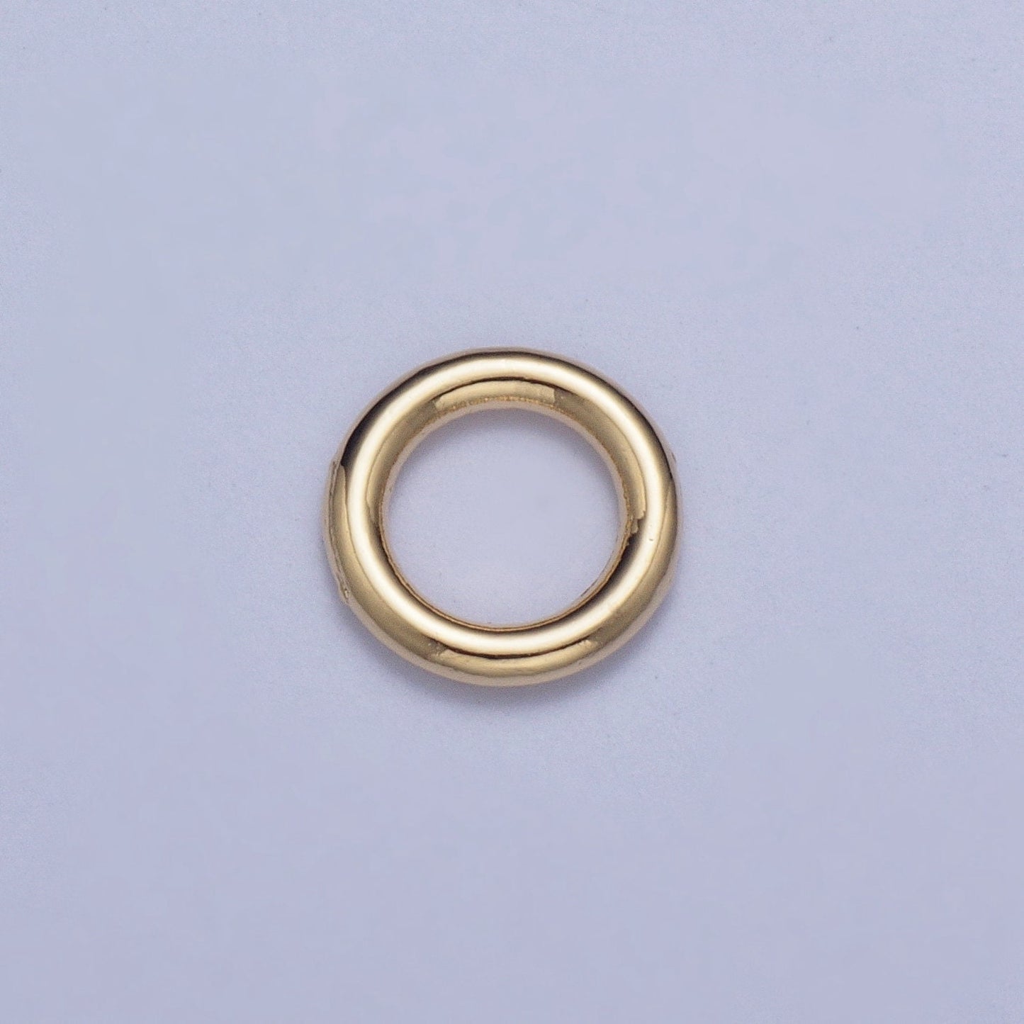 19 gauge 24K Gold Plated Closed/Soldered Jump Rings (4 Sizes) for Jewelry Making | L-925~L-928
