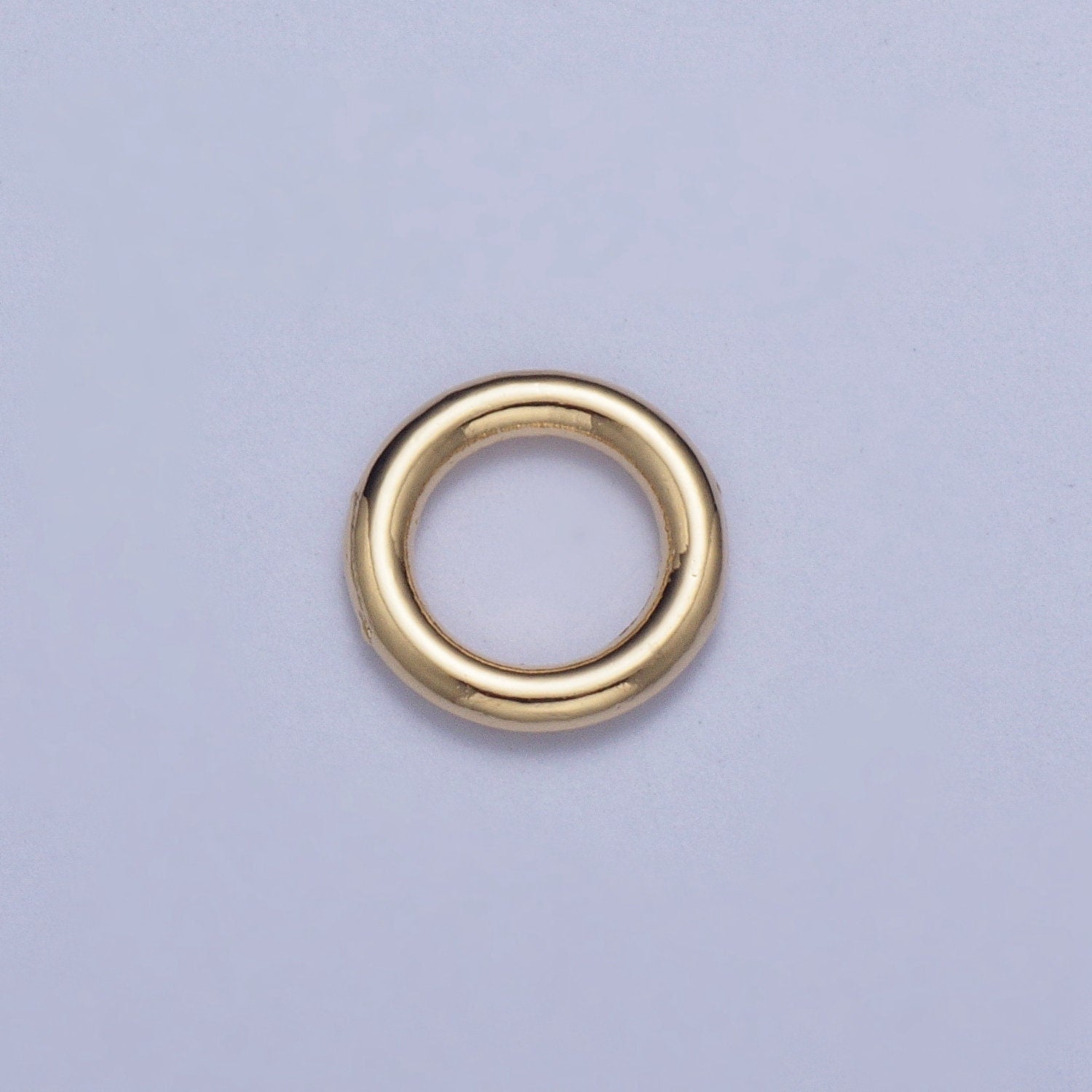 19 gauge 24K Gold Plated Closed/Soldered Jump Rings (4 Sizes) for Jewelry Making | L-925~L-928