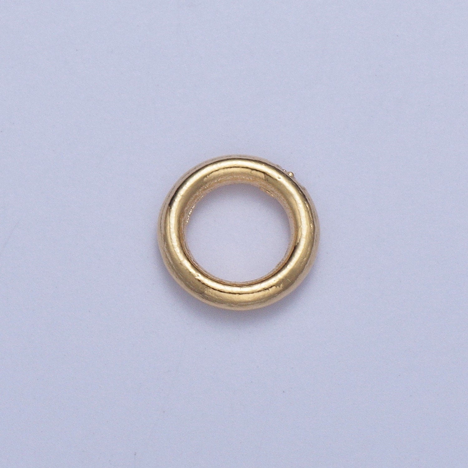 19 gauge 24K Gold Plated Closed/Soldered Jump Rings (4 Sizes) for Jewelry Making | L-925~L-928