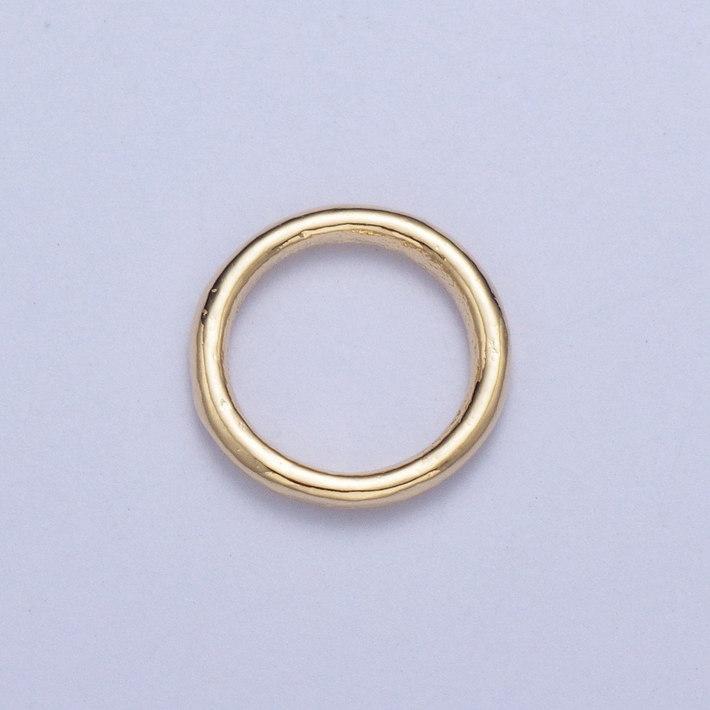 19 gauge 24K Gold Plated Closed/Soldered Jump Rings (4 Sizes) for Jewelry Making | L-925~L-928