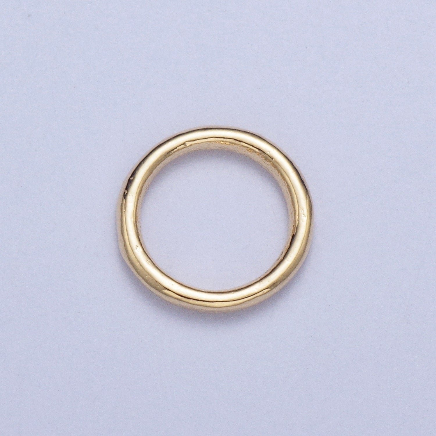 19 gauge 24K Gold Plated Closed/Soldered Jump Rings (4 Sizes) for Jewelry Making | L-925~L-928