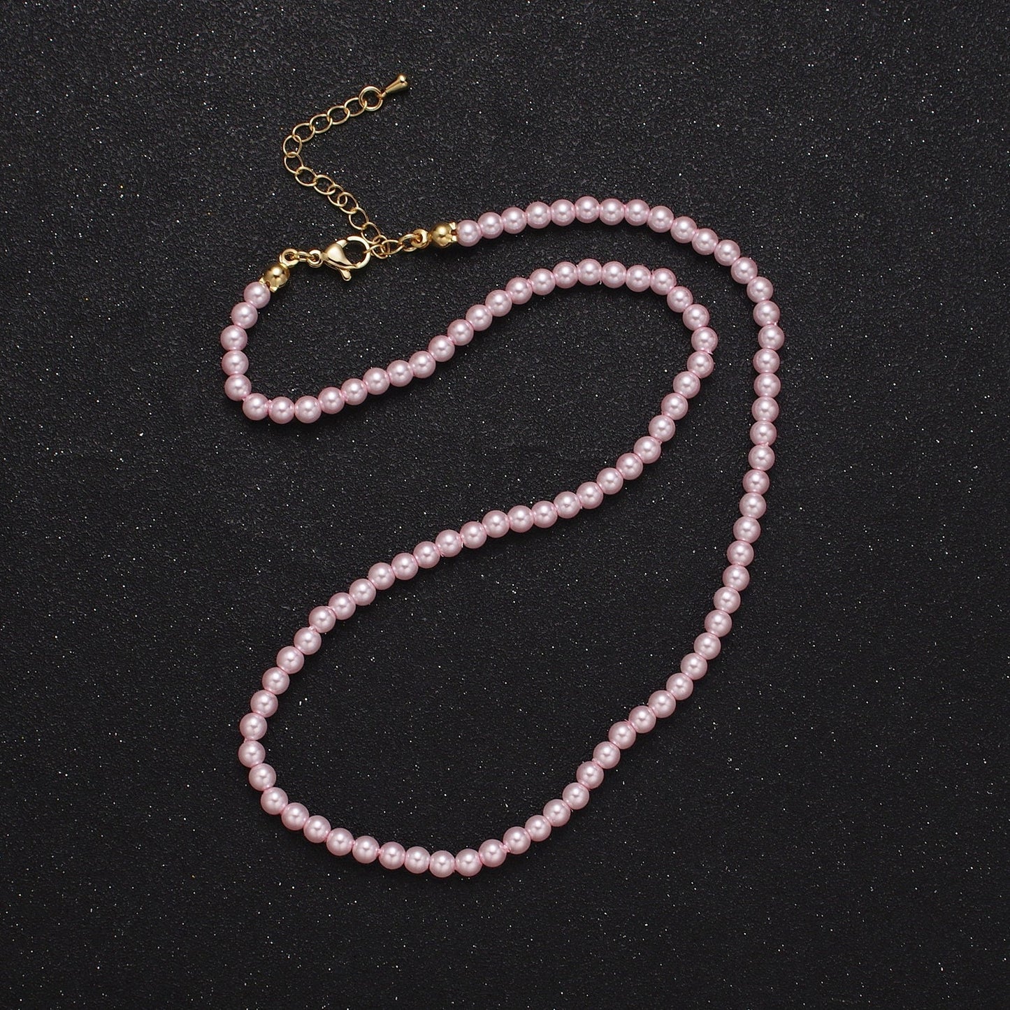 Elegant 17.0" + 2.0" Extender Shell Pearl Ready to Wear 24K Gold Plated/ Silver Necklaces | WA-1176~WA-1180