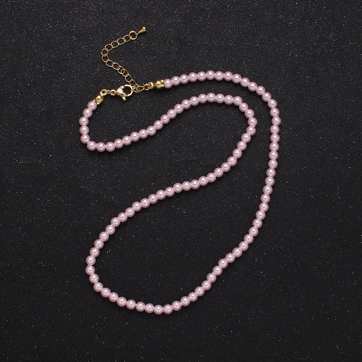 Elegant 17.0" + 2.0" Extender Shell Pearl Ready to Wear 24K Gold Plated/ Silver Necklaces | WA-1176~WA-1180