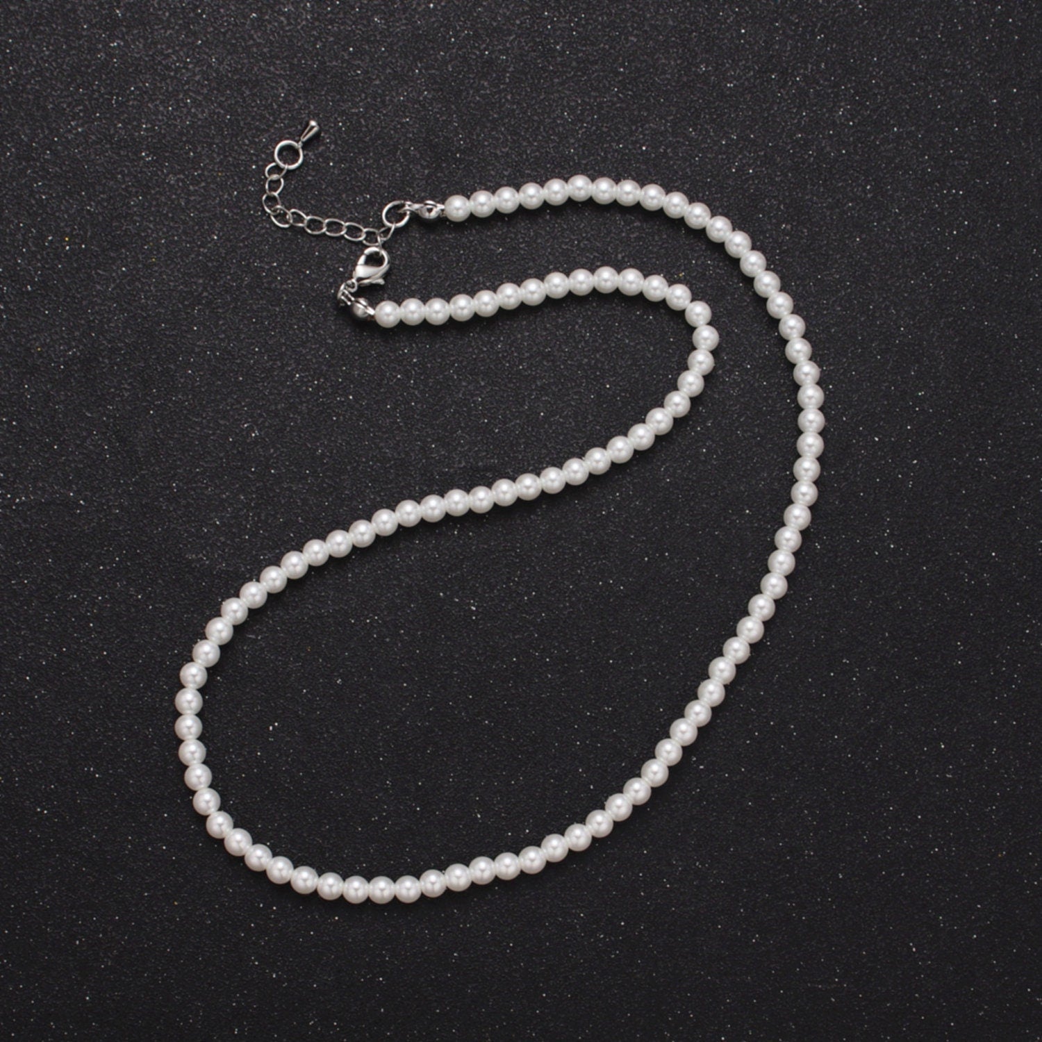 Elegant 17.0" + 2.0" Extender Shell Pearl Ready to Wear 24K Gold Plated/ Silver Necklaces | WA-1176~WA-1180
