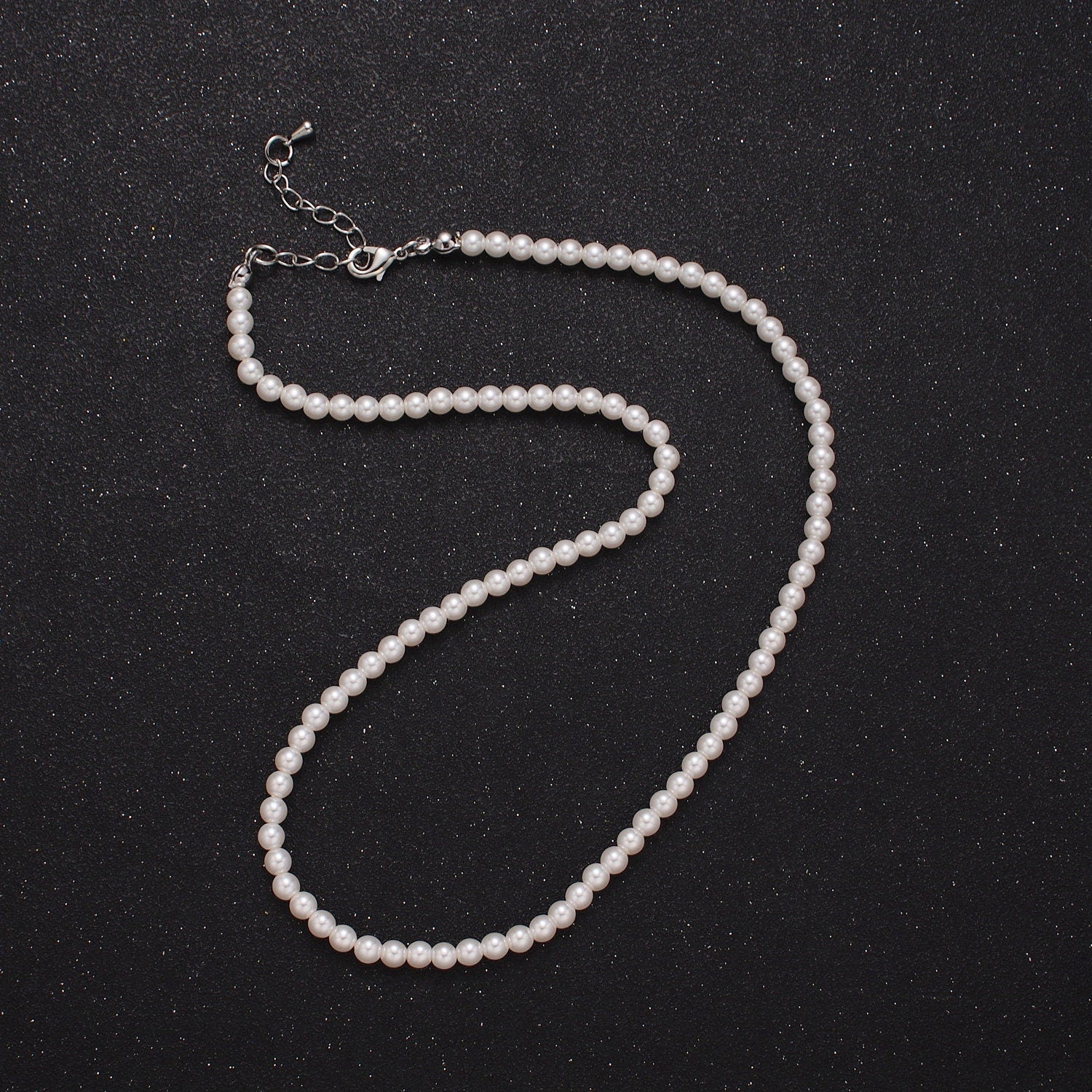 Elegant 17.0" + 2.0" Extender Shell Pearl Ready to Wear 24K Gold Plated/ Silver Necklaces | WA-1176~WA-1180