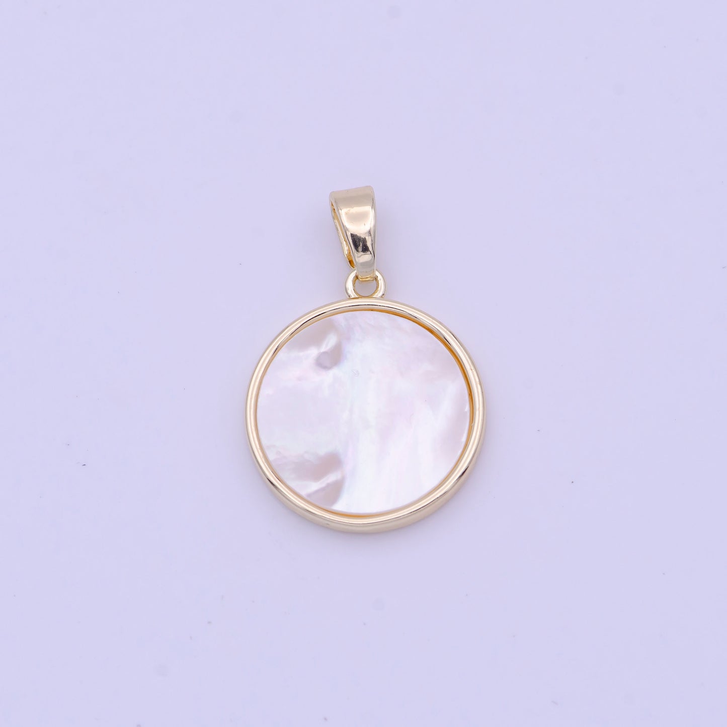 Mini Pearl Heart Clover Charm Gold Heart Charm Silver Pearl Heart Pendant Lucky Jewelry H-159 H-168