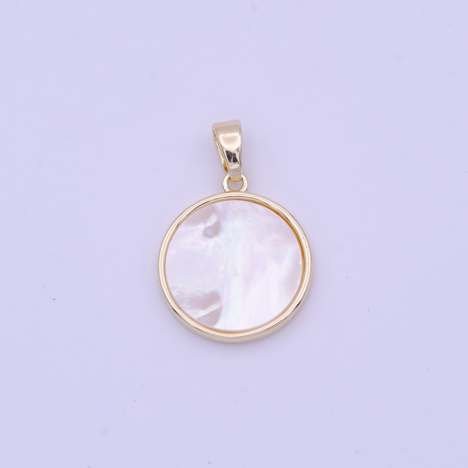 Mini Pearl Heart Clover Charm Gold Heart Charm Silver Pearl Heart Pendant Lucky Jewelry H-159 H-168