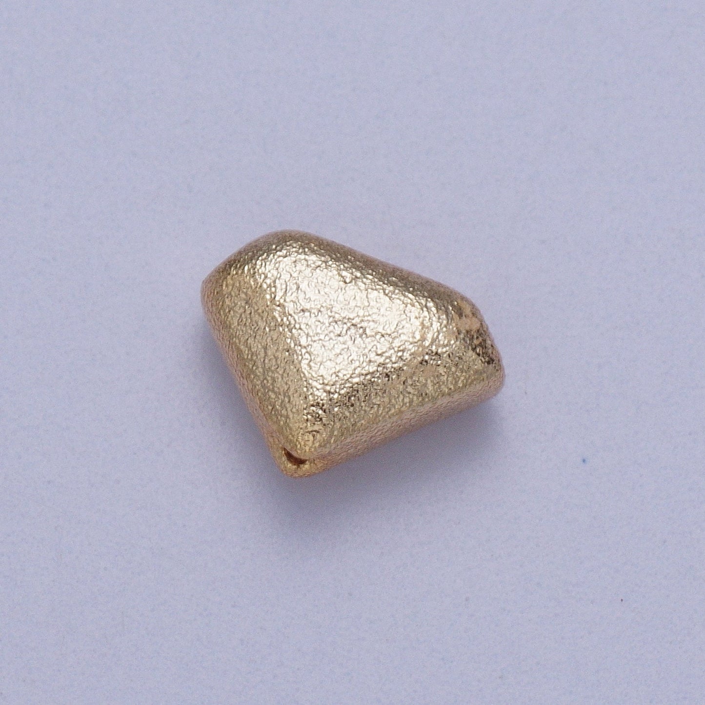 20x Matte Gold Plated Diamond Shape Spacer Bead Connector for Bracelet Necklace Component 5.4x7.4mm Bead Spacer BD-008
