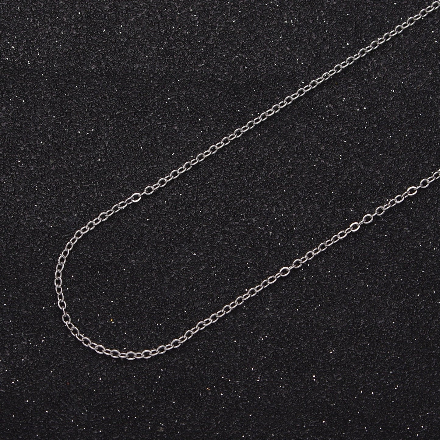 24K Gold Filled Mini Cable Rolo Bulk Unfinished Chain, 1.3mm Width Gold & Silver Wholesale Chain For Jewelry Making | Roll-949, Roll-950