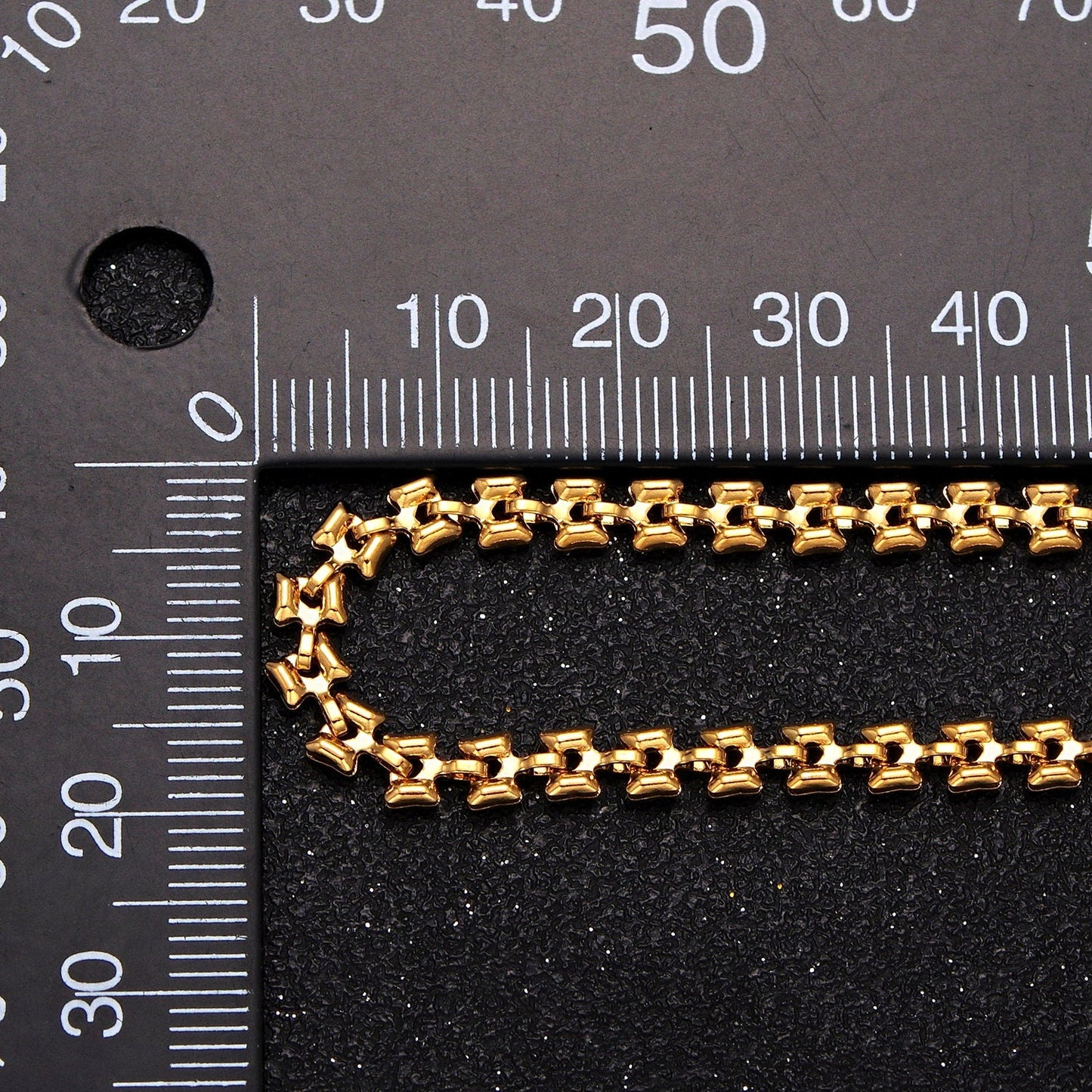 Silver / Gold Panther Chain by Yard 4.2mm Width Wholesale Bulk Panther Link For Jewelry Making | ROLL-879 ROLL-880