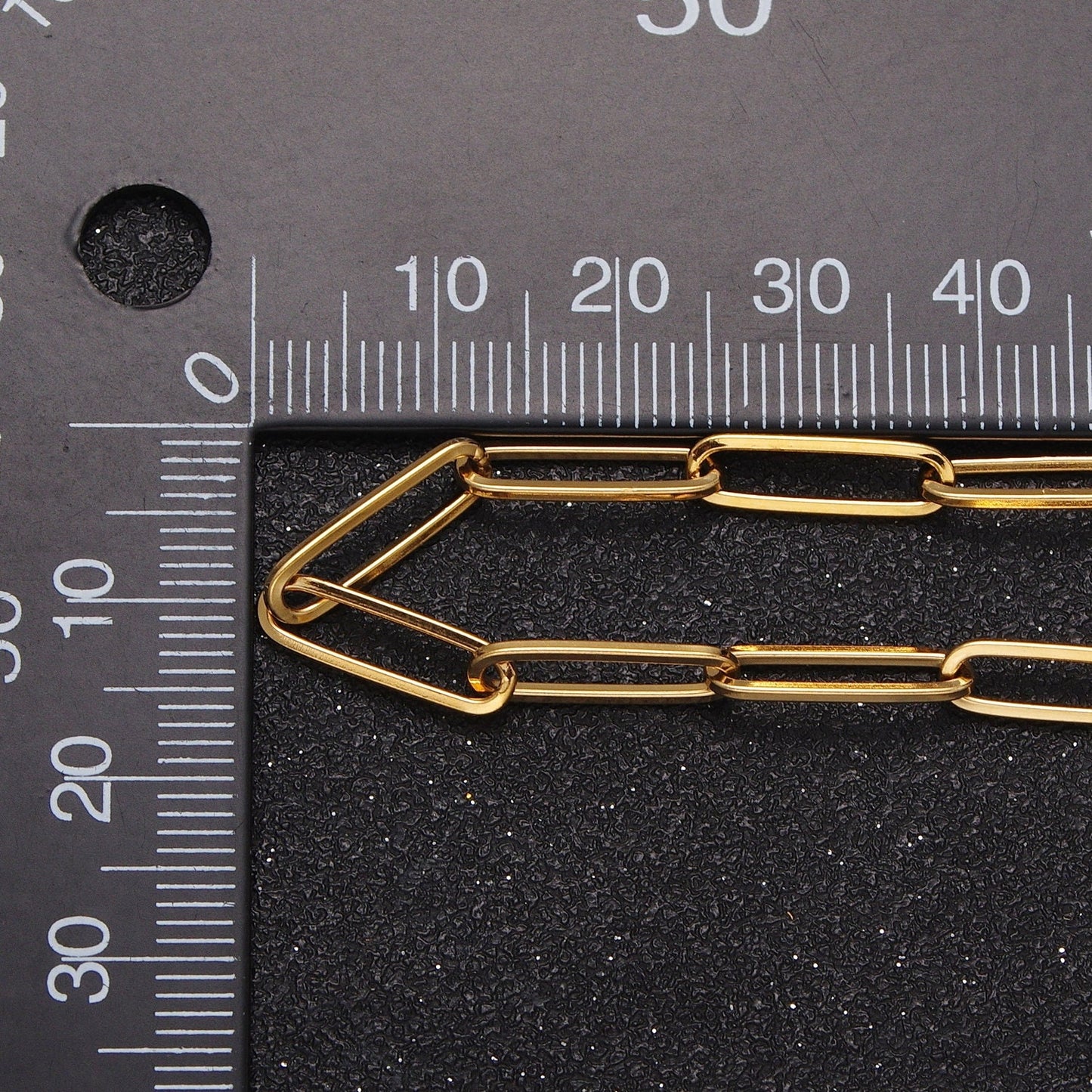 24K Gold Filled Double 20mm & 15mm Paperclip Link Unfinished Roll Bulk Chains For Jewelry Making | Roll-921, Roll-922
