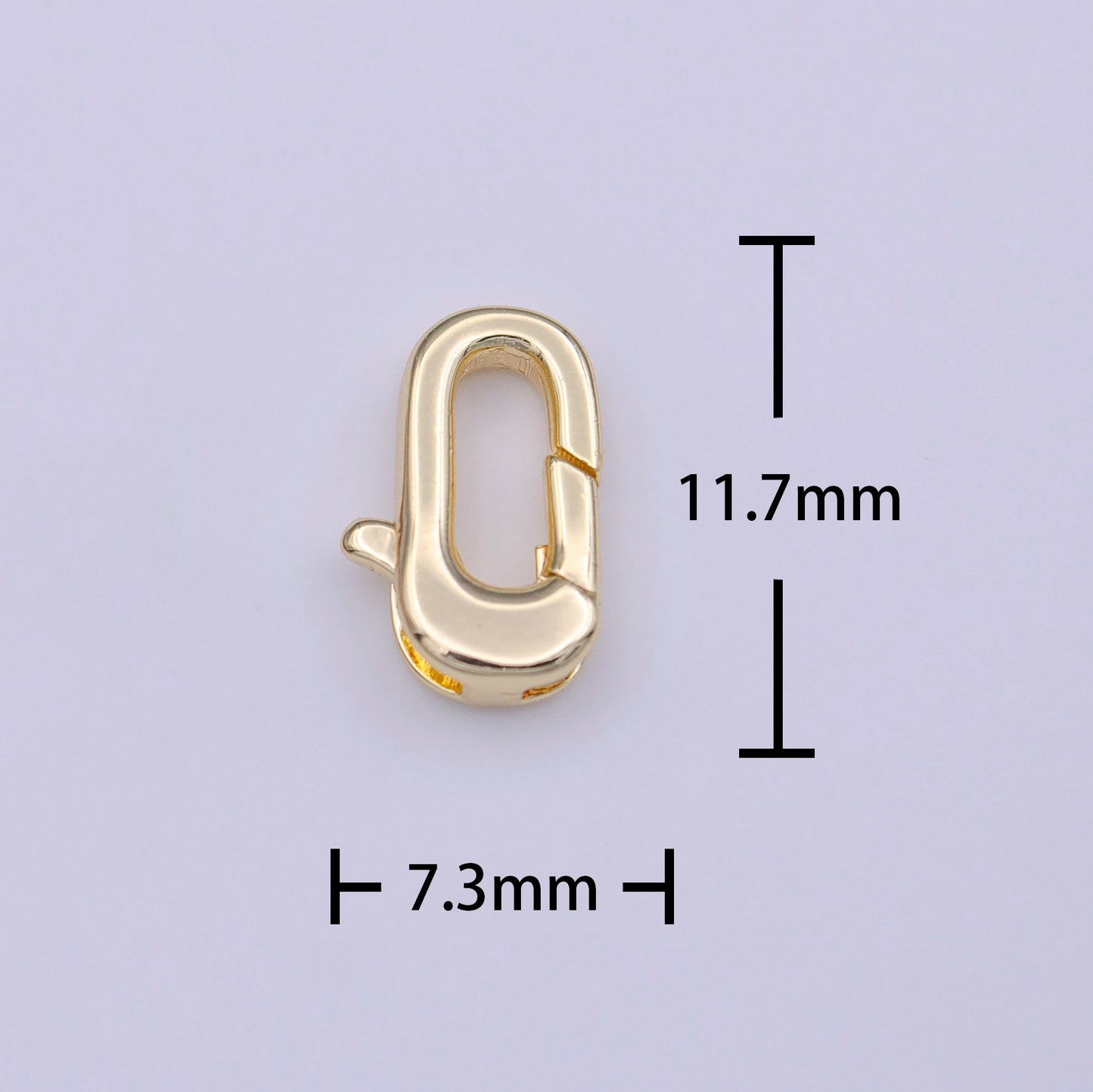 11.7x7.3mm Lobster Claw Clasp For Wholesale Jewelry And Findings K-245