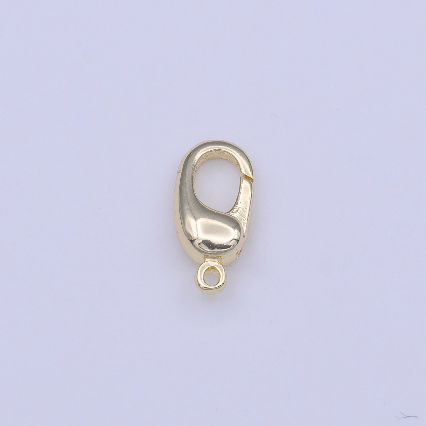 Mini Gold Clasp 10.5mm x 4.9mm Lobster Claw Clasps Jewelry Making Closure Supply | K274