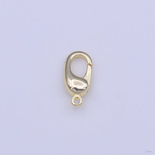Mini Gold Clasp 10.5mm x 4.9mm Lobster Claw Clasps Jewelry Making Closure Supply | K274