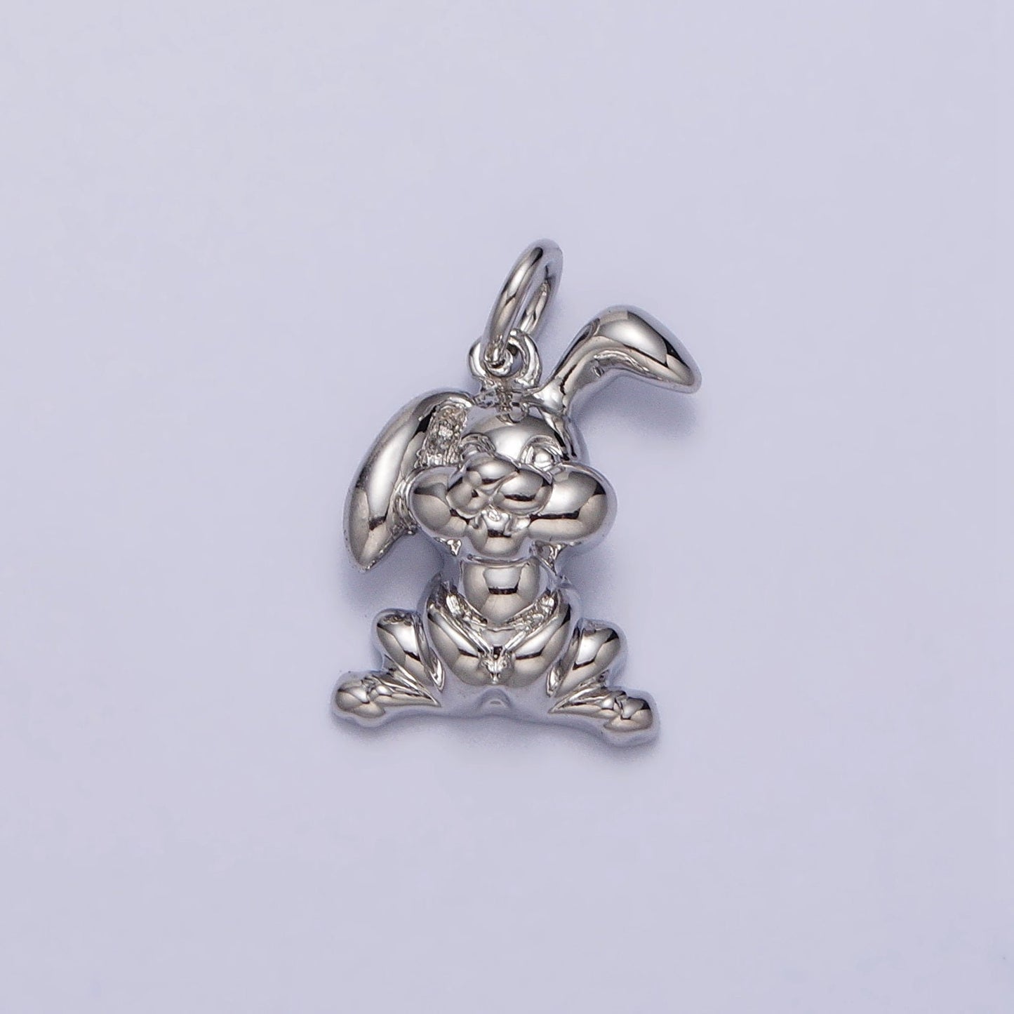 Mini Gold Rabbit Charm for 2023 Chinese New Year Animal Sign Jewelry Collection Chinese Zodiac Sign Gift Idea for Kids Jewelry AC183