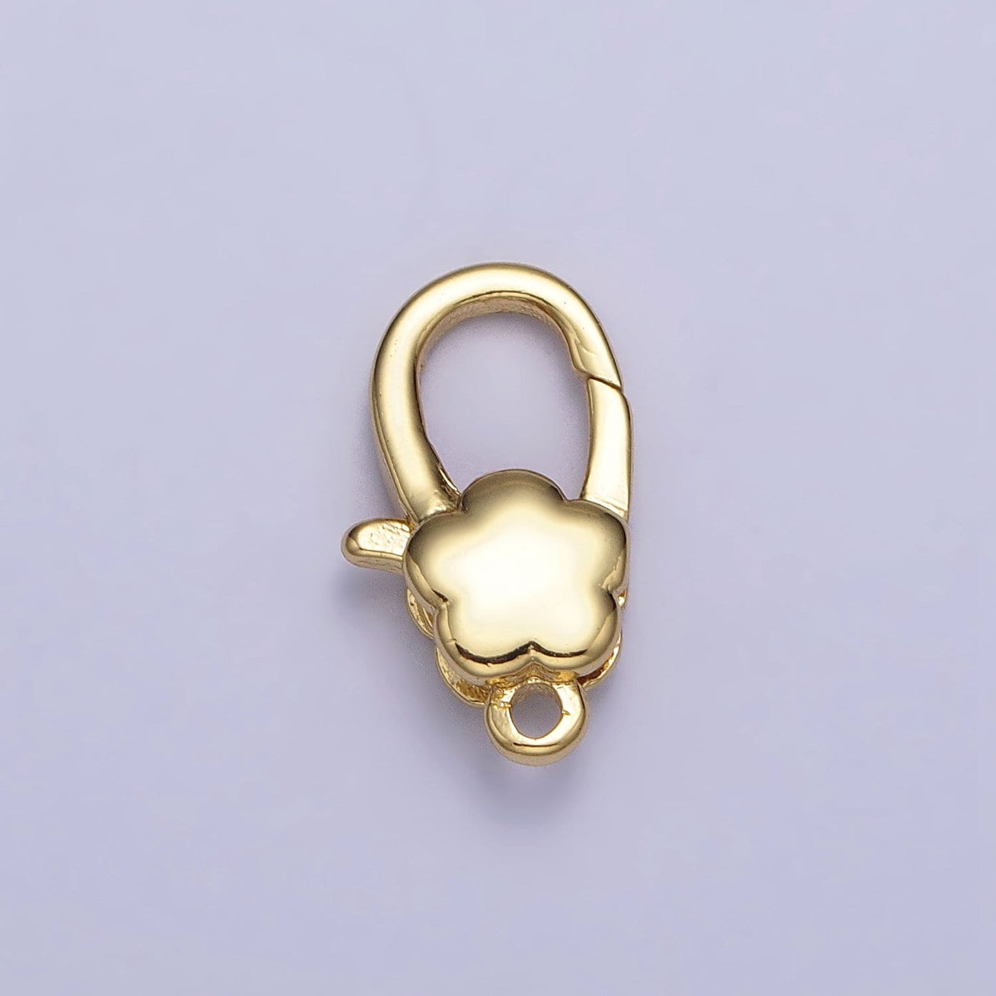 14K Gold Filled Flower Lobster Clasps Mini Lobster Clasp Decorative End Clasp for Necklace Bracelet Jewelry Making Supply Z125