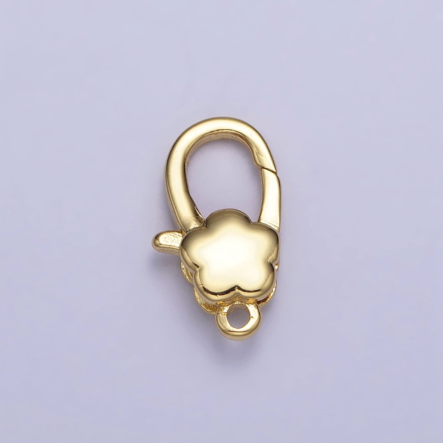 14K Gold Filled Flower Lobster Clasps Mini Lobster Clasp Decorative End Clasp for Necklace Bracelet Jewelry Making Supply Z125