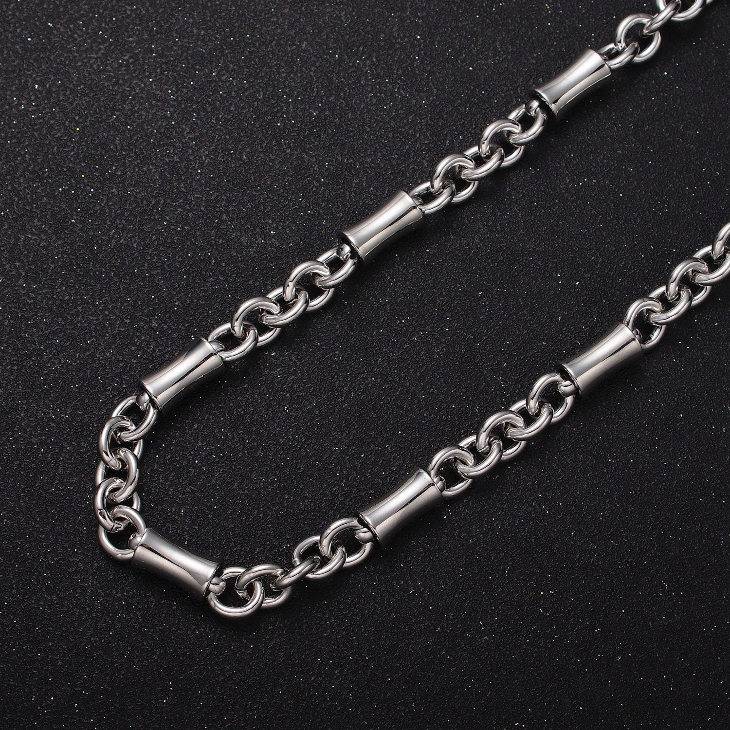 16K Gold Filled Edged Tube Multiple Round Rolo Link Unfinished Jewelry Making Chain in Gold & Silver by Yard | Roll-1171 Roll-1172