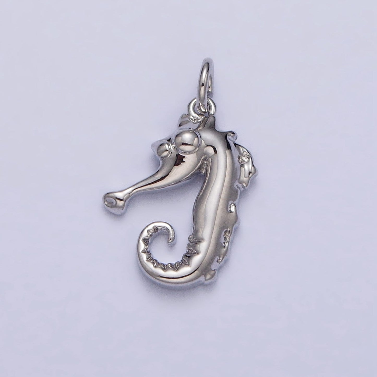 Mini Seahorse Charm Gold Under The Sea Ocean Wildlife Charm for Necklace Bracelet in Gold & Silver | AC187