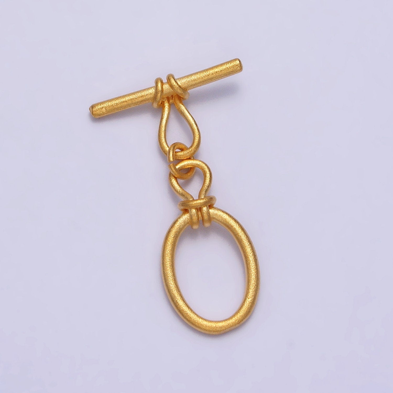 Gold Toggle OT Clasp, Jewelry Clasps, Connectors Findings End Clasp for Jewelry Making Supply Z-090
