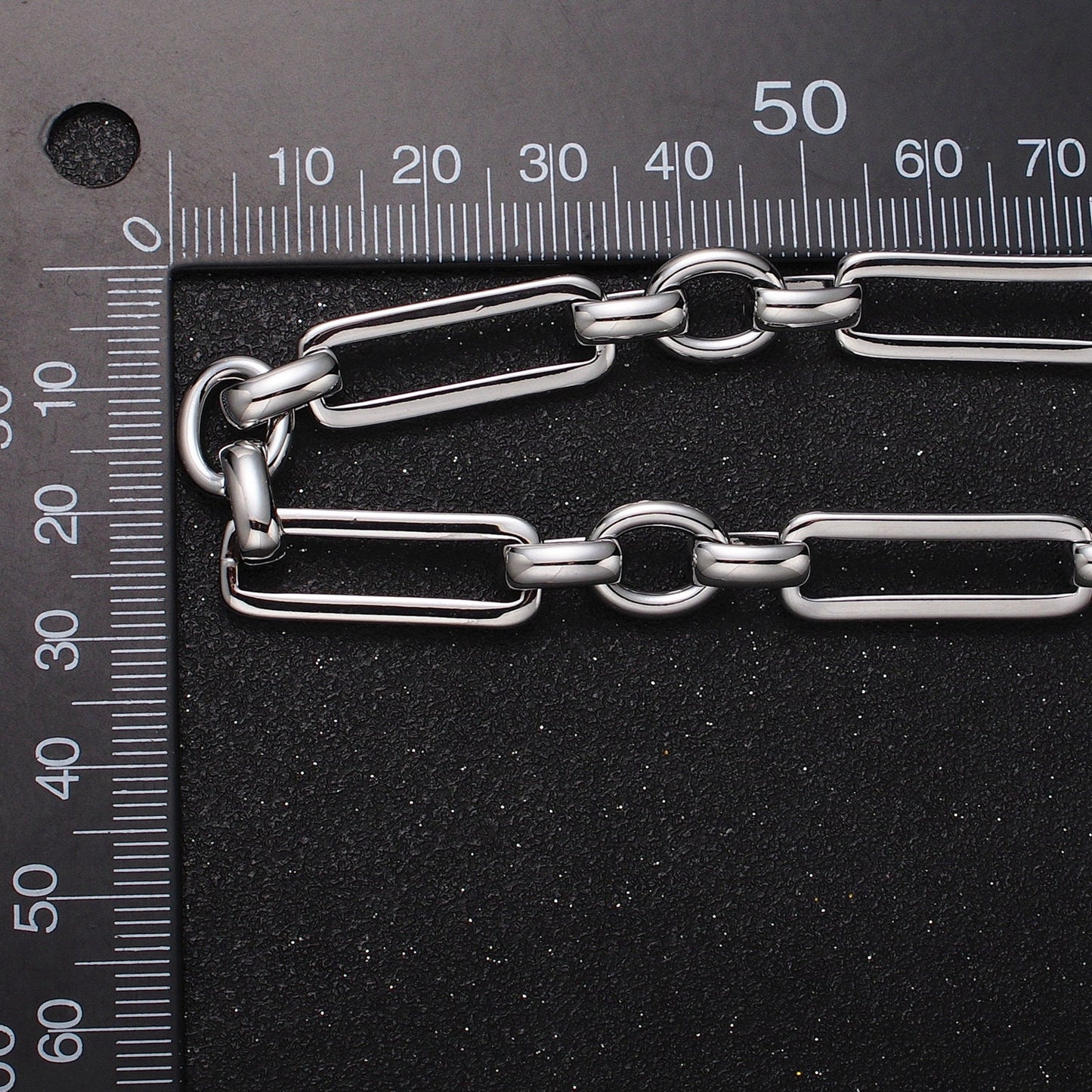 24K Gold Filled Unique Paperclip Cable Rolo Link Unfinished Wholesale Jewelry Making Component by Yard | Roll-1125 Roll-1196