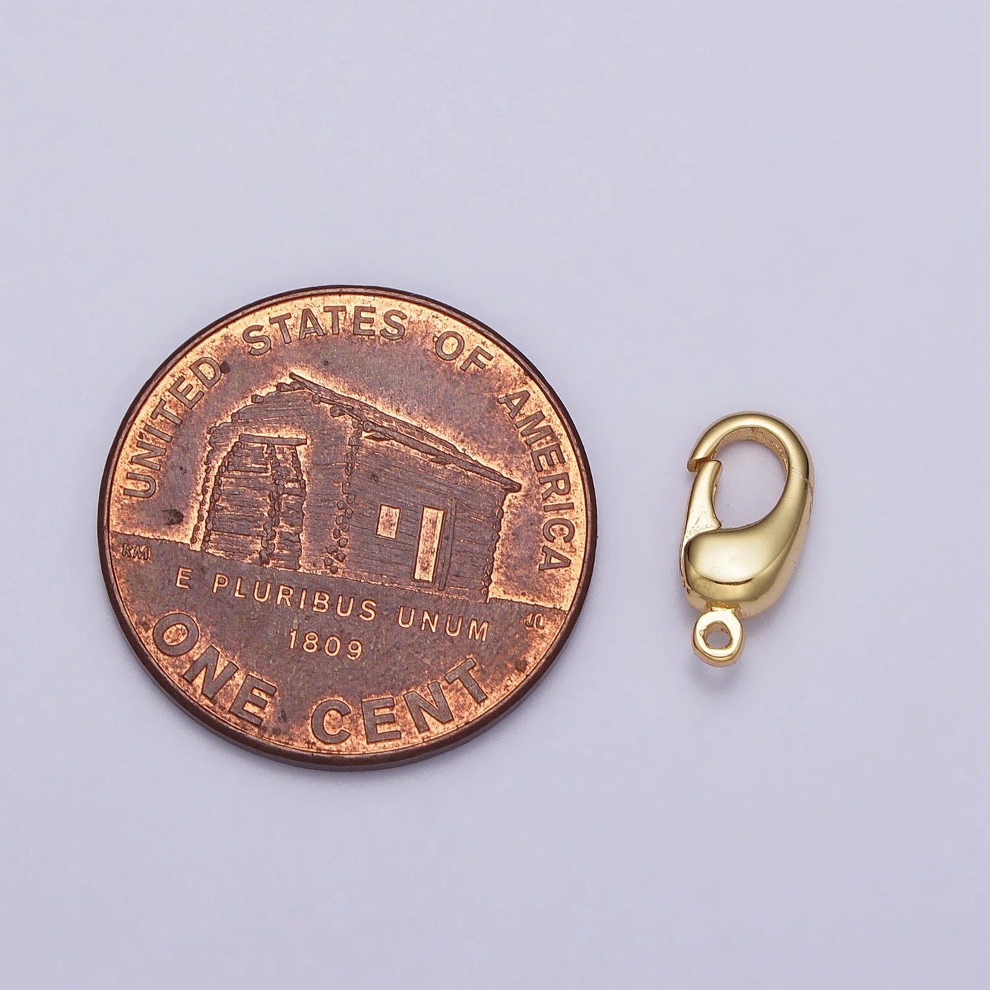 Mini Gold Push Clasp Wholesale Lobster Clasp Silver Lobster Claw for Jewelry Necklace Bracelet Anklet Making, Size 10.5 x 4.9 mm Z151