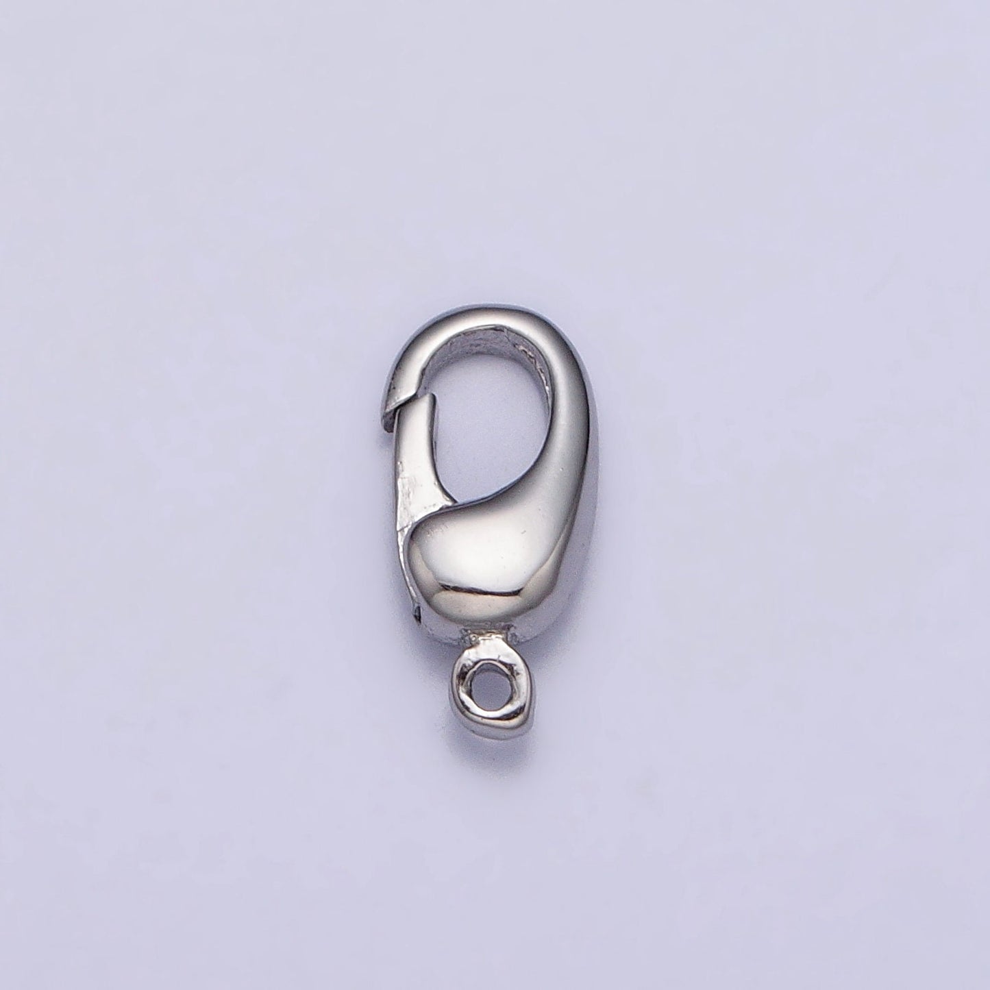 Mini Gold Push Clasp Wholesale Lobster Clasp Silver Lobster Claw for Jewelry Necklace Bracelet Anklet Making, Size 10.5 x 4.9 mm Z151