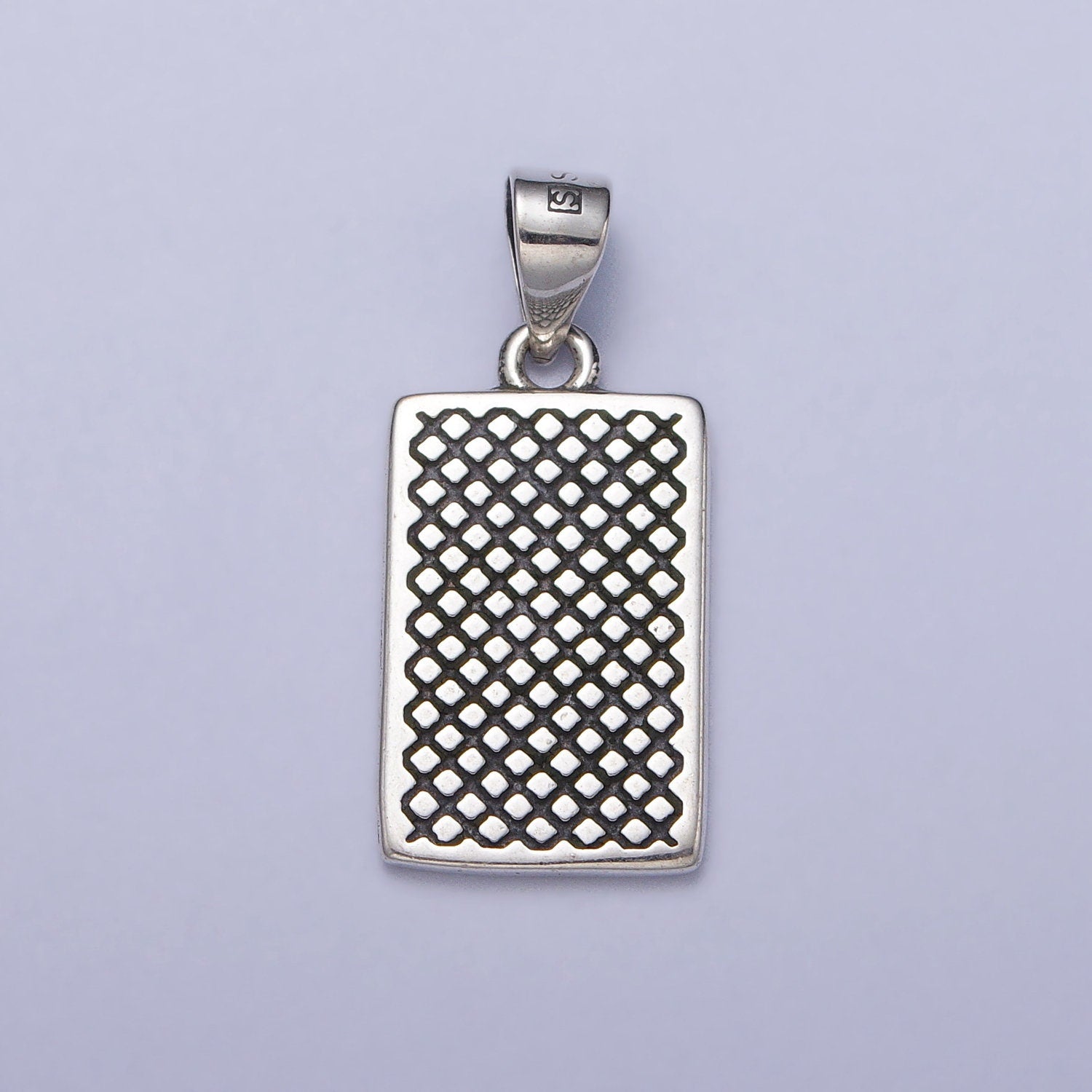 Dainty Sterling Silver Ace of Spades Pendant Silver Poker Card Gift S925 Pendant for Women Men Necklace Bracelet Component SL-393