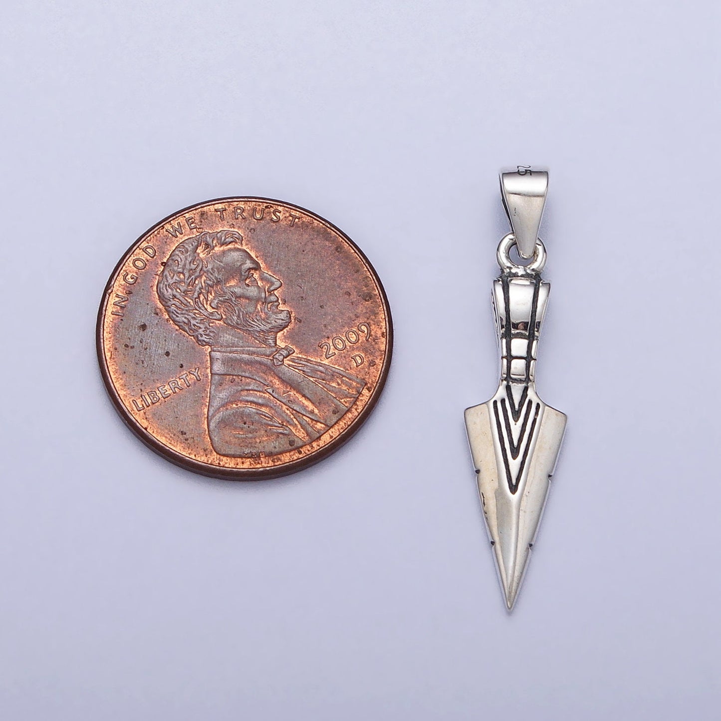 s925 Sterling Silver Arrowhead Pendant for Bracelet Necklace, Silver Gold Arrow Necklace, Arrow Head Pendant Indian Tribe Bohemian