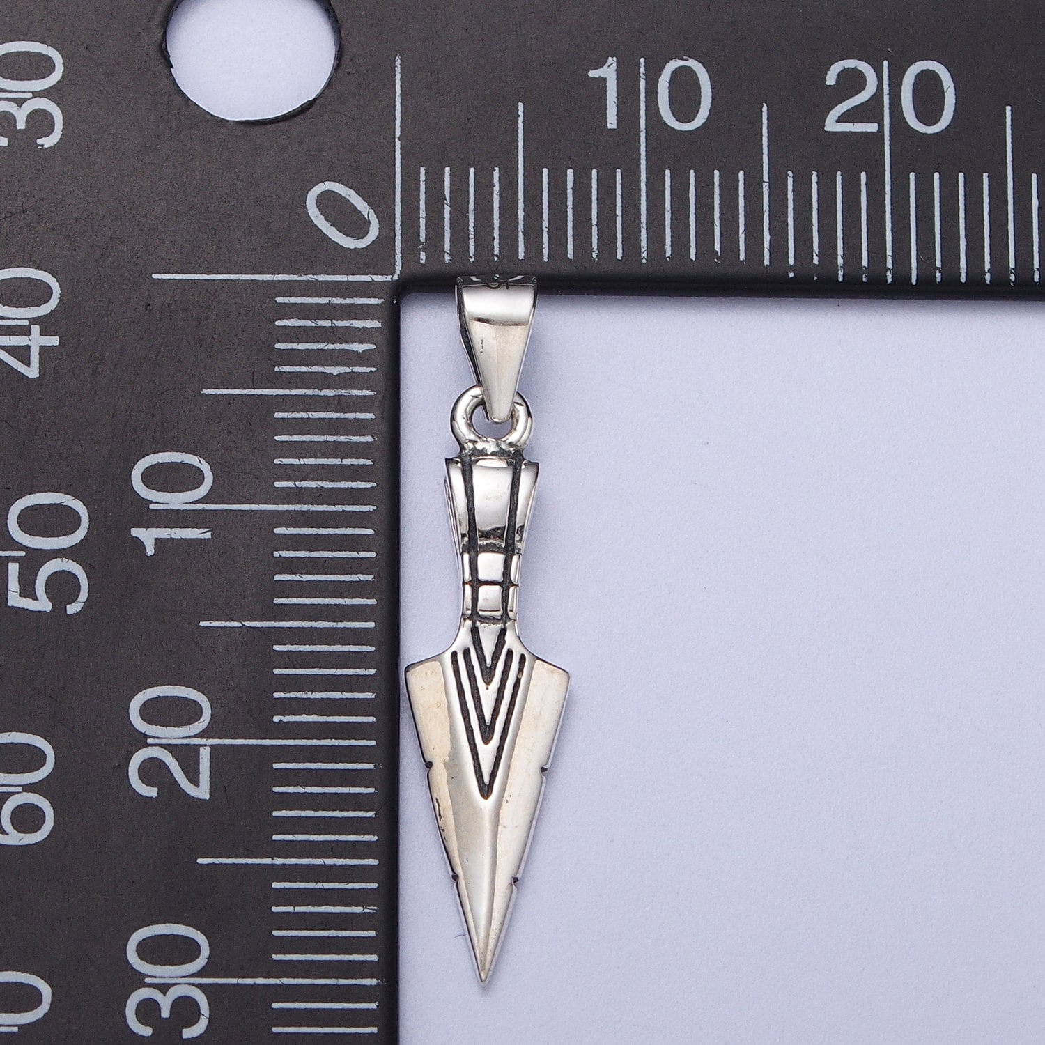 s925 Sterling Silver Arrowhead Pendant for Bracelet Necklace, Silver Gold Arrow Necklace, Arrow Head Pendant Indian Tribe Bohemian