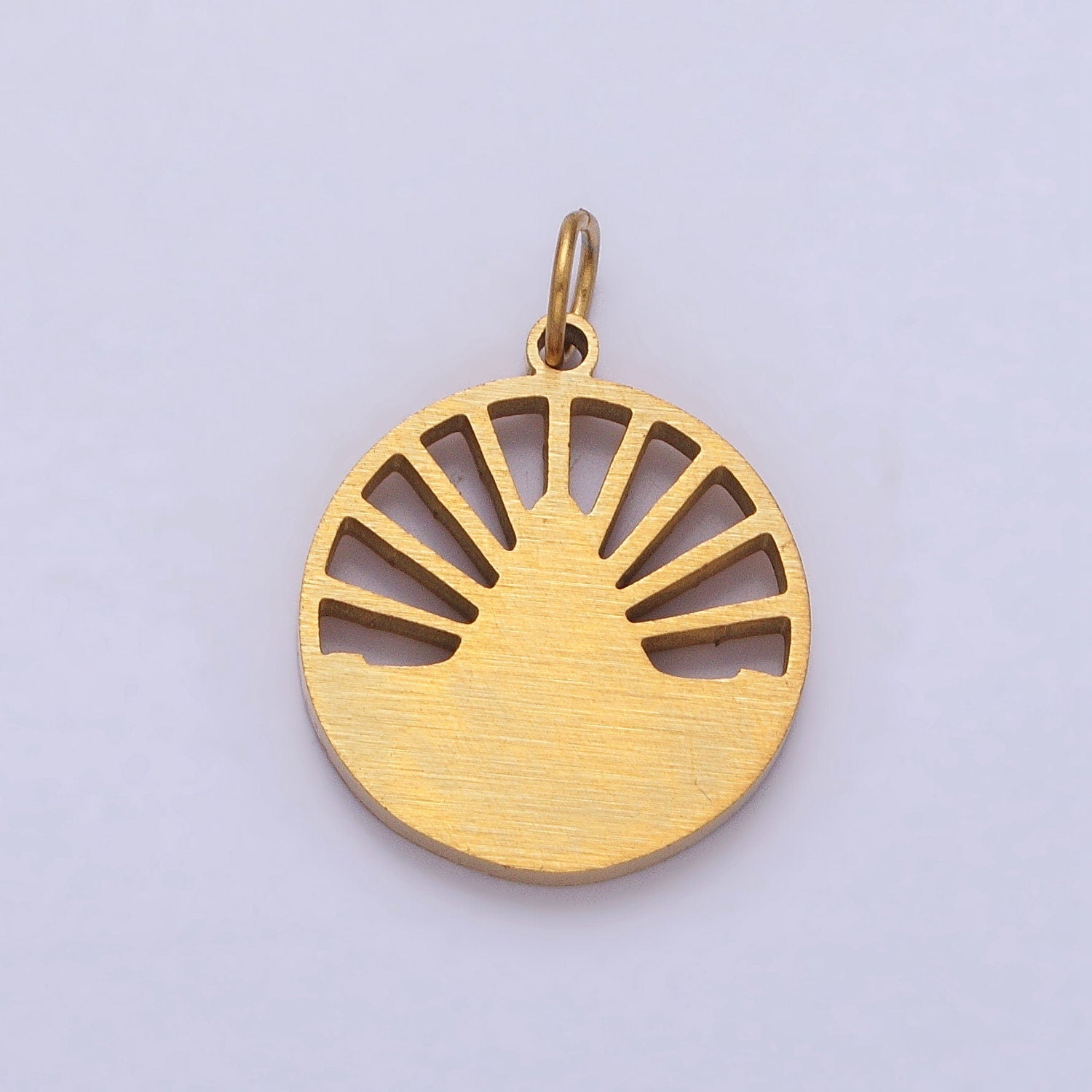 1111 Gold Angel Number Charm Wish Lucky Number for Necklace Bracelet Component Stainless Steel Jewelry Finding AB1102