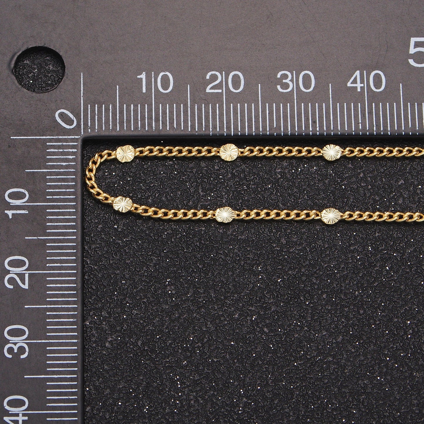 16k Gold Filled Sunburst Satellite Chain Gold Filled Necklace Chain Simple Everyday Layering Necklace WA-1735