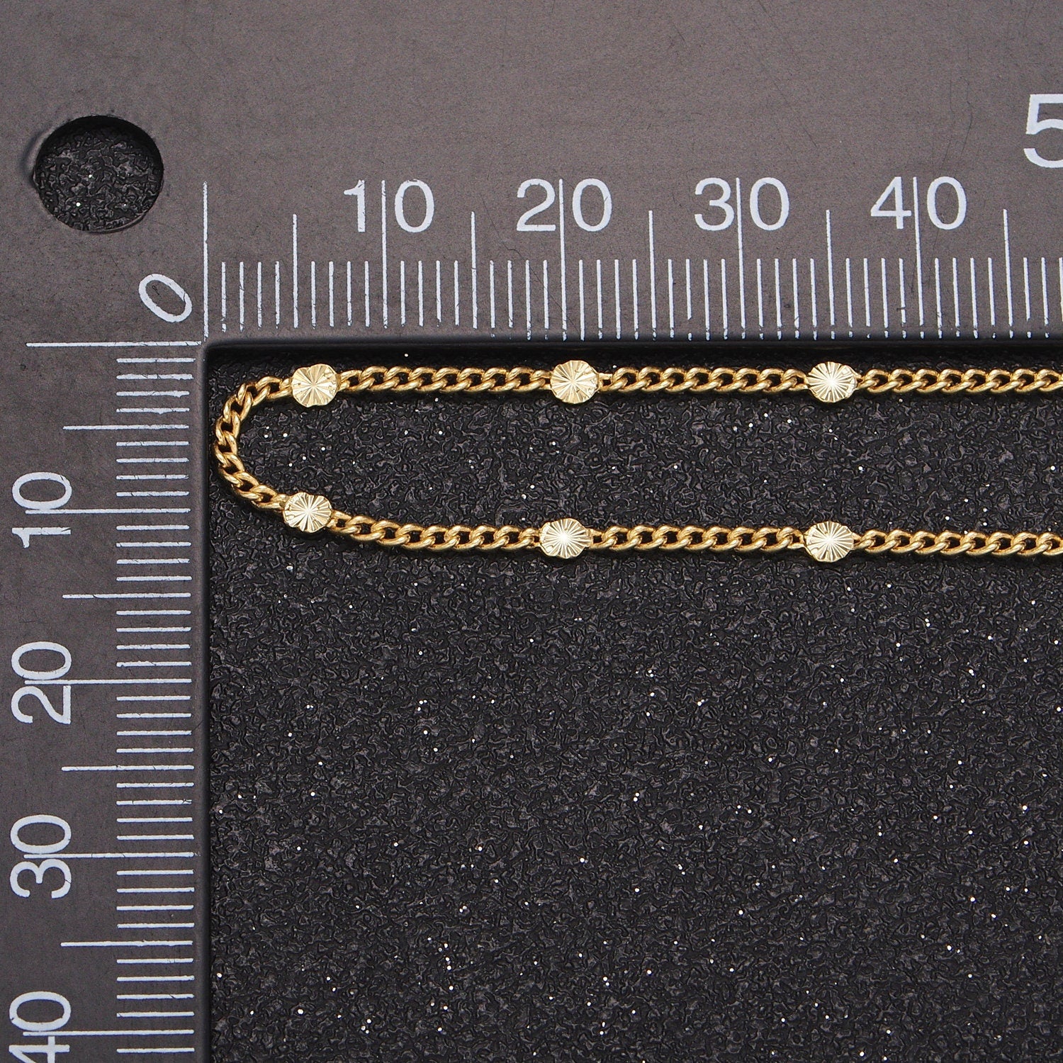 16k Gold Filled Sunburst Satellite Chain Gold Filled Necklace Chain Simple Everyday Layering Necklace WA-1735