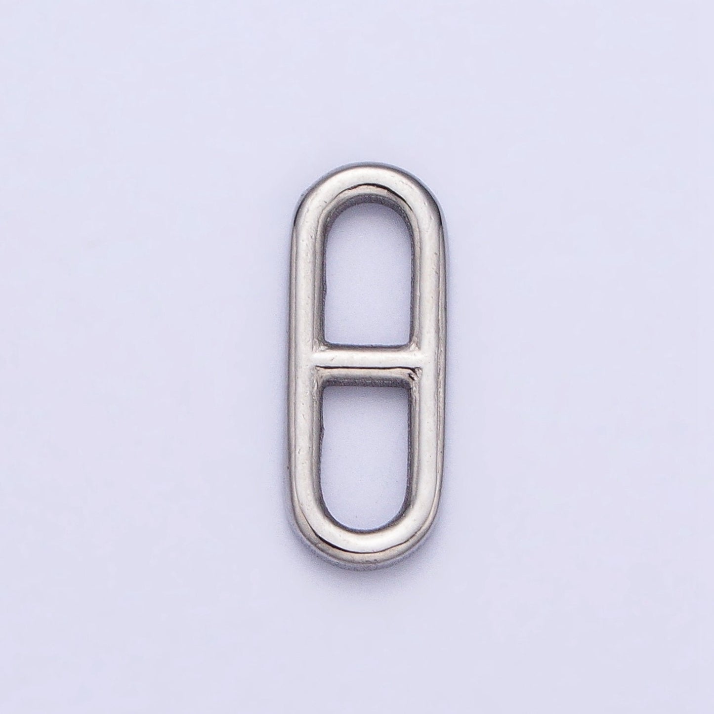 Stainless Steel Pill Oblong Paperclip Link Charm in Gold & Silver Elongated Link Chain for Necklace Bracelet Supply | P-898