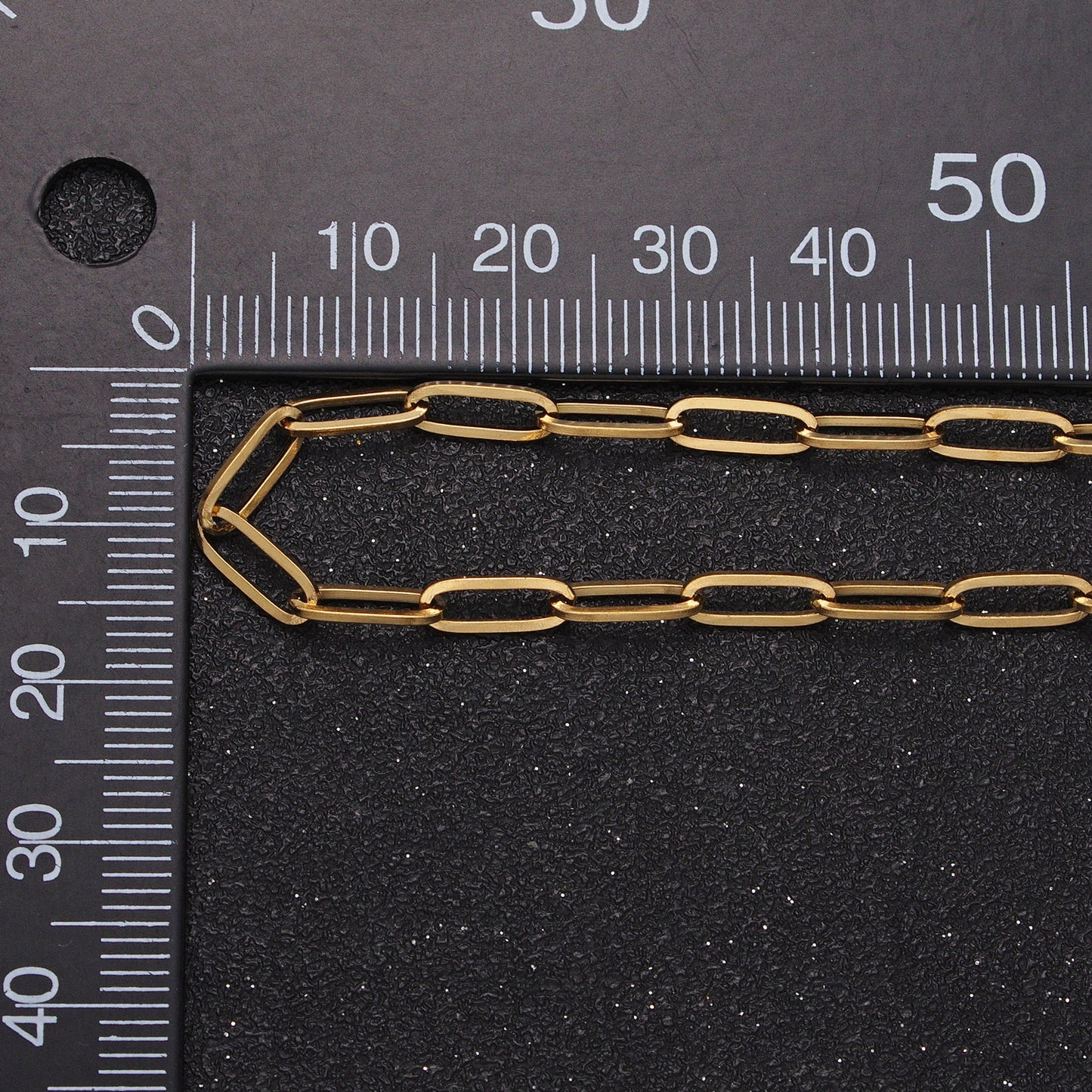 Stainless Steel 3.5x9.5mm Paperclip Unfinished Chain by Yard Tarnish Free Wholesale Chain for Necklace Bracelet Supply | ROLL-1354 ROLL-1355