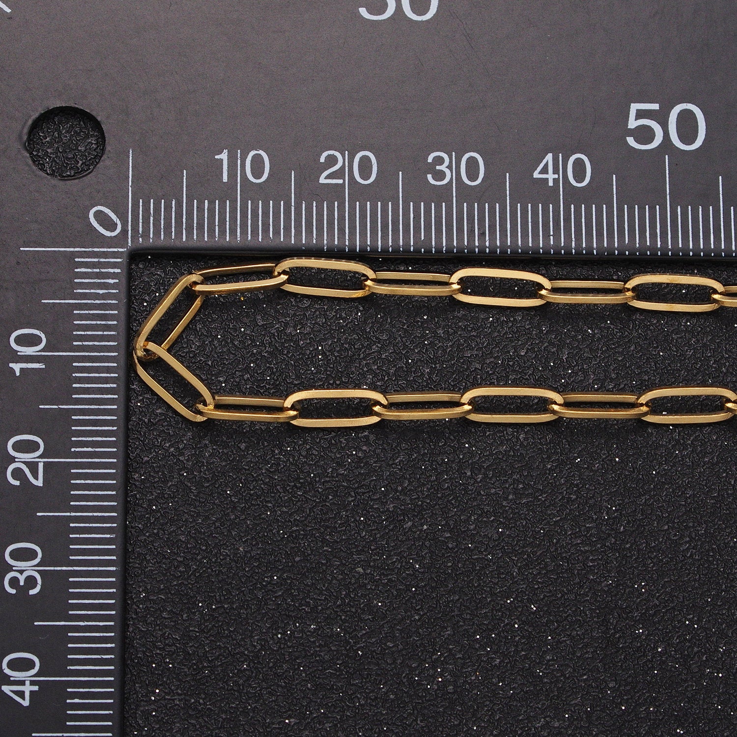 Stainless Steel 3.5x9.5mm Paperclip Unfinished Chain by Yard Tarnish Free Wholesale Chain for Necklace Bracelet Supply | ROLL-1354 ROLL-1355