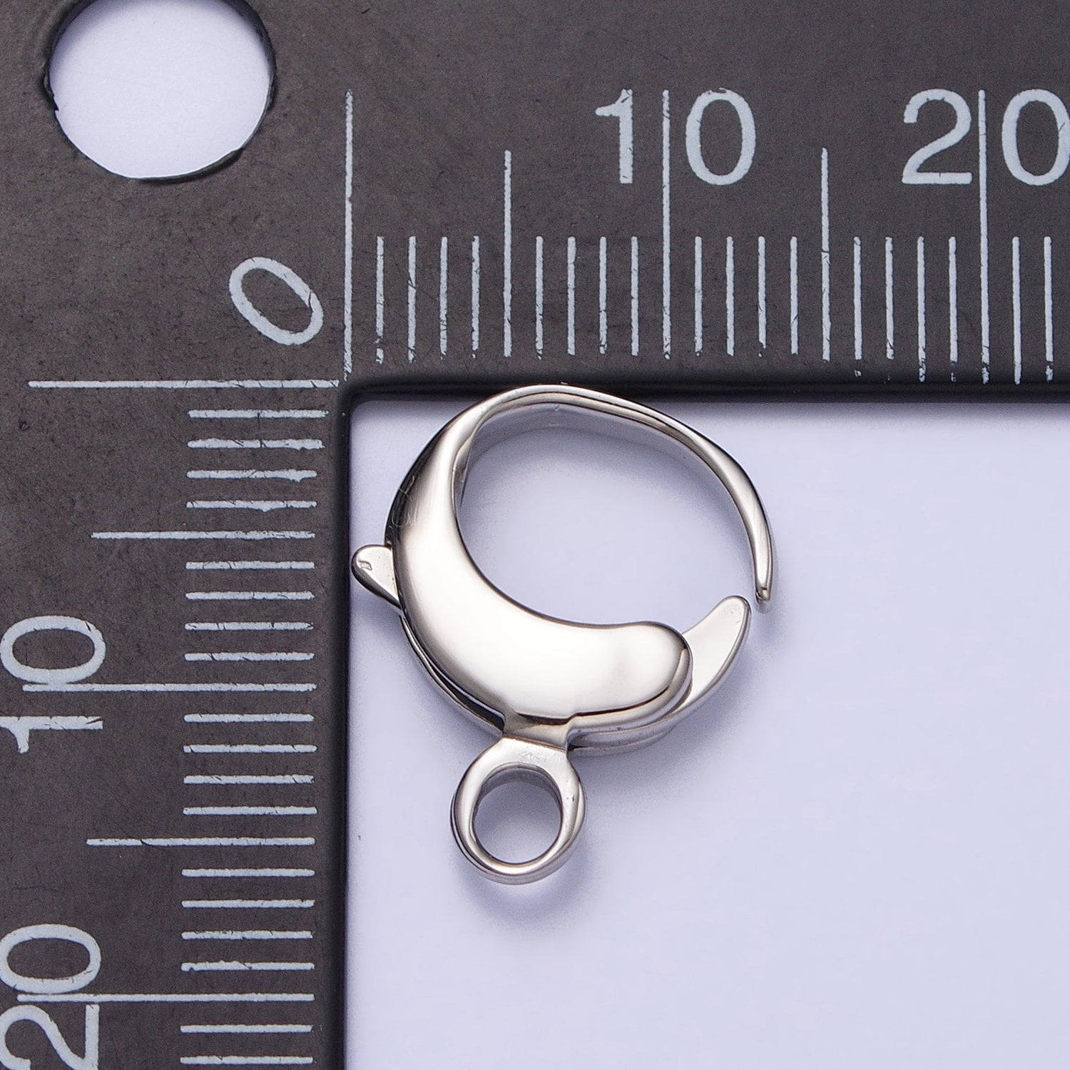 Stainless Steel Clasps 13x16mm Oval Lobsters Clasp End Closures Hooks for Necklace Bracelet Component Tarnish Free Z313