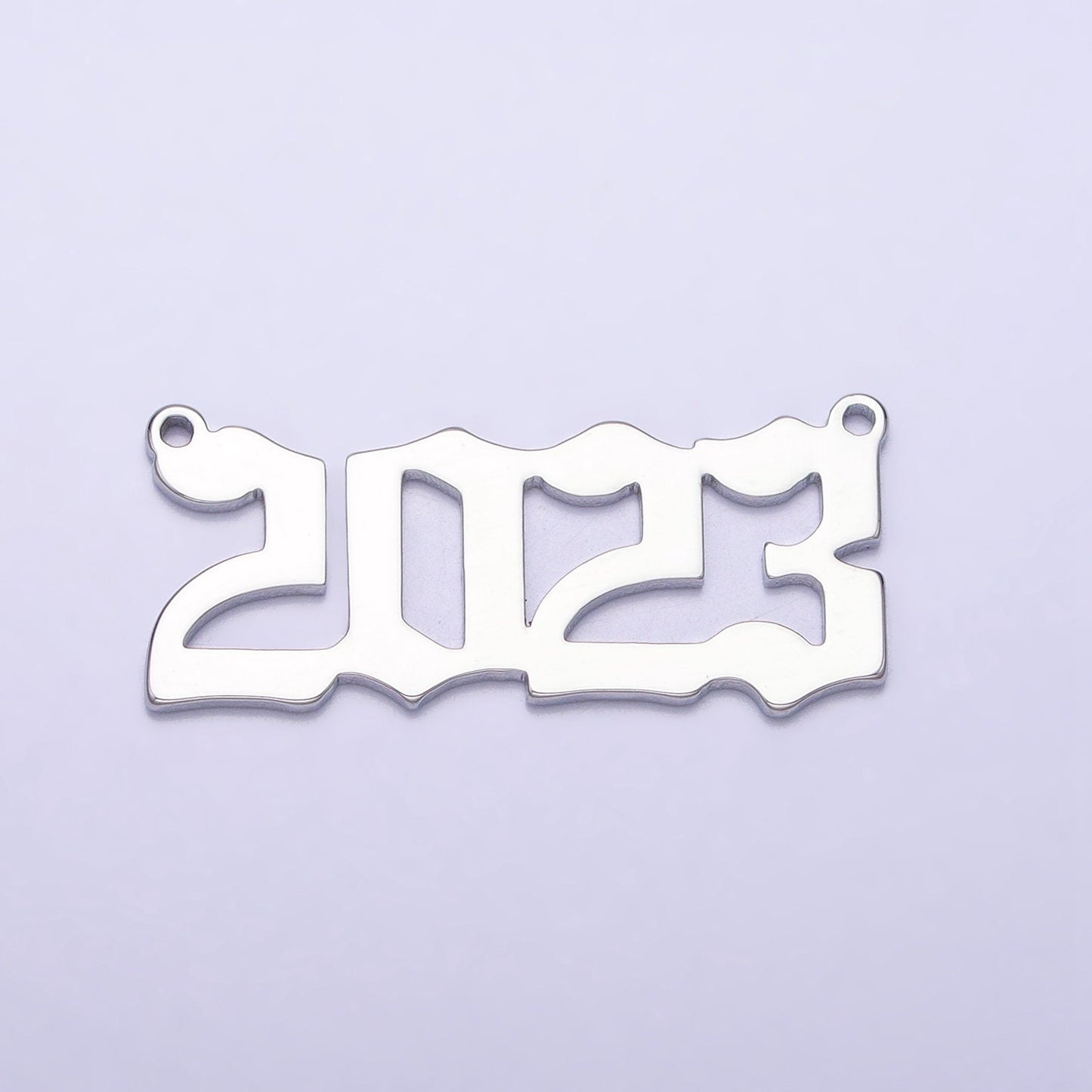 14K Gold Filled 2023 Year Charm Pendant, 2023 Graduation, Graduate Charm Pendant, DIY Handmade Jewelry Supply Y-851